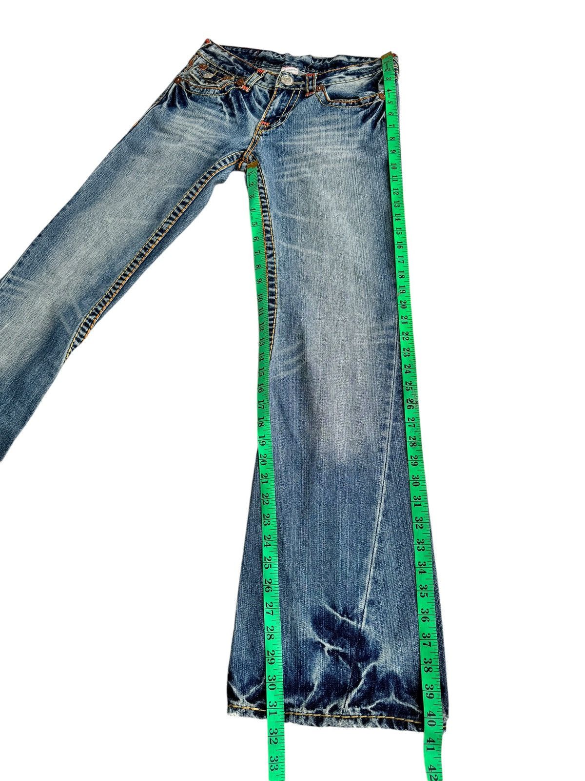 Japanese Brand Rare Japanese Brand Super Flare True Religion Jeans Size US 29 - 14 Thumbnail