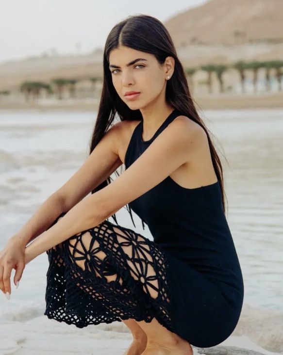 ronny kobo crochet dress Torn by The Toby Dress is your warm Ronny Kobo Torn by Ronny