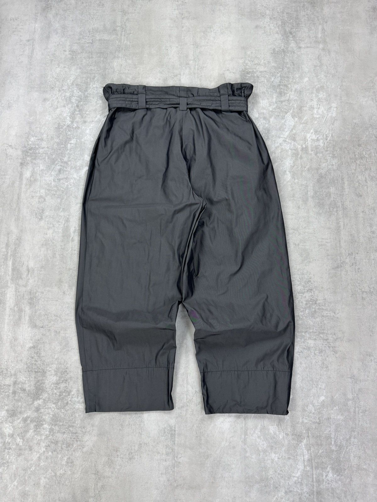 Japanese Brand Cora kemperman Pants Belted Japanese Trousers Womens Size L Size 29" - 2 Thumbnail