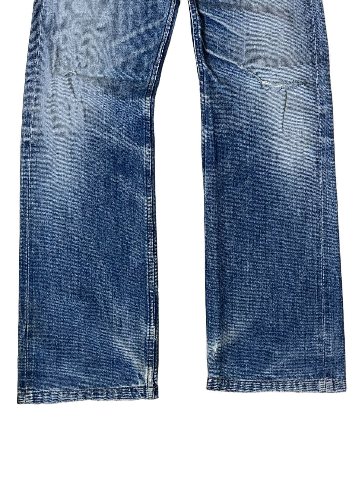 A.P.C. RIP🔥A.P.C RUE DE FLEURUS DISTRESSED SELVEDGE JEANS Size US 29 - 3 Thumbnail