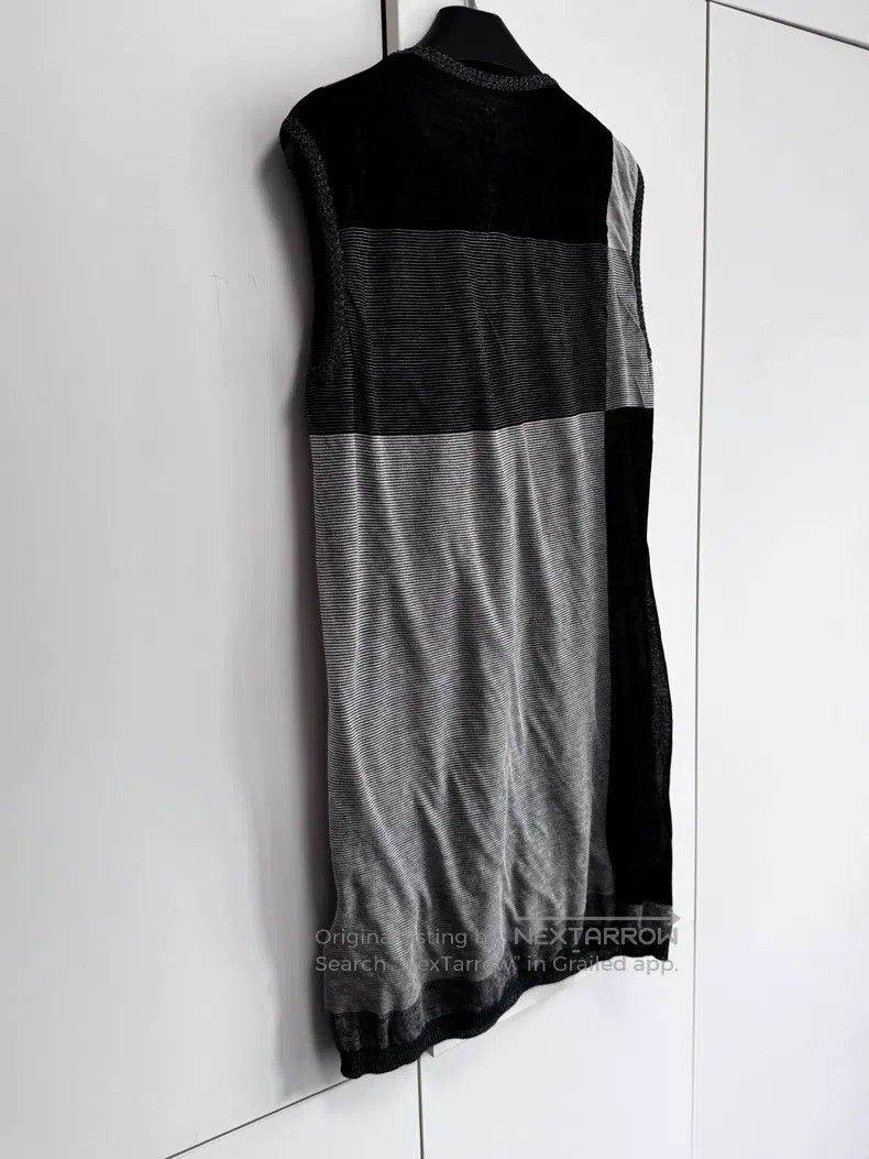Rick Owens Rick Owens 2014 black and white color-block vest Size US S / EU 44-46 / 1 - 6 Thumbnail