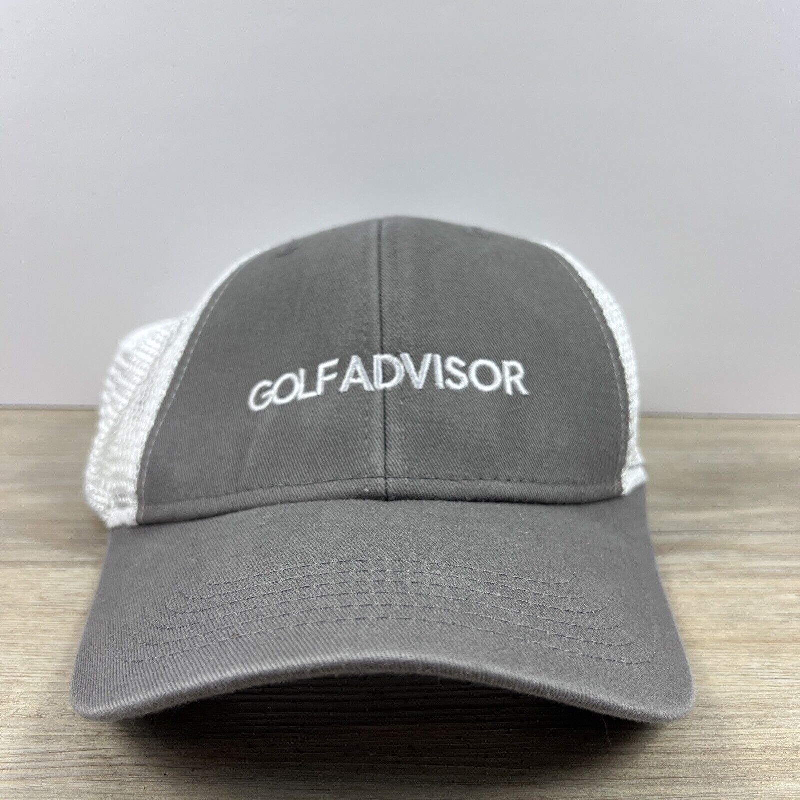 Other Golf Advisor Hat Adjustable Hat Gray Adjustable Hat Adult Fi Size ONE SIZE - 4 Thumbnail
