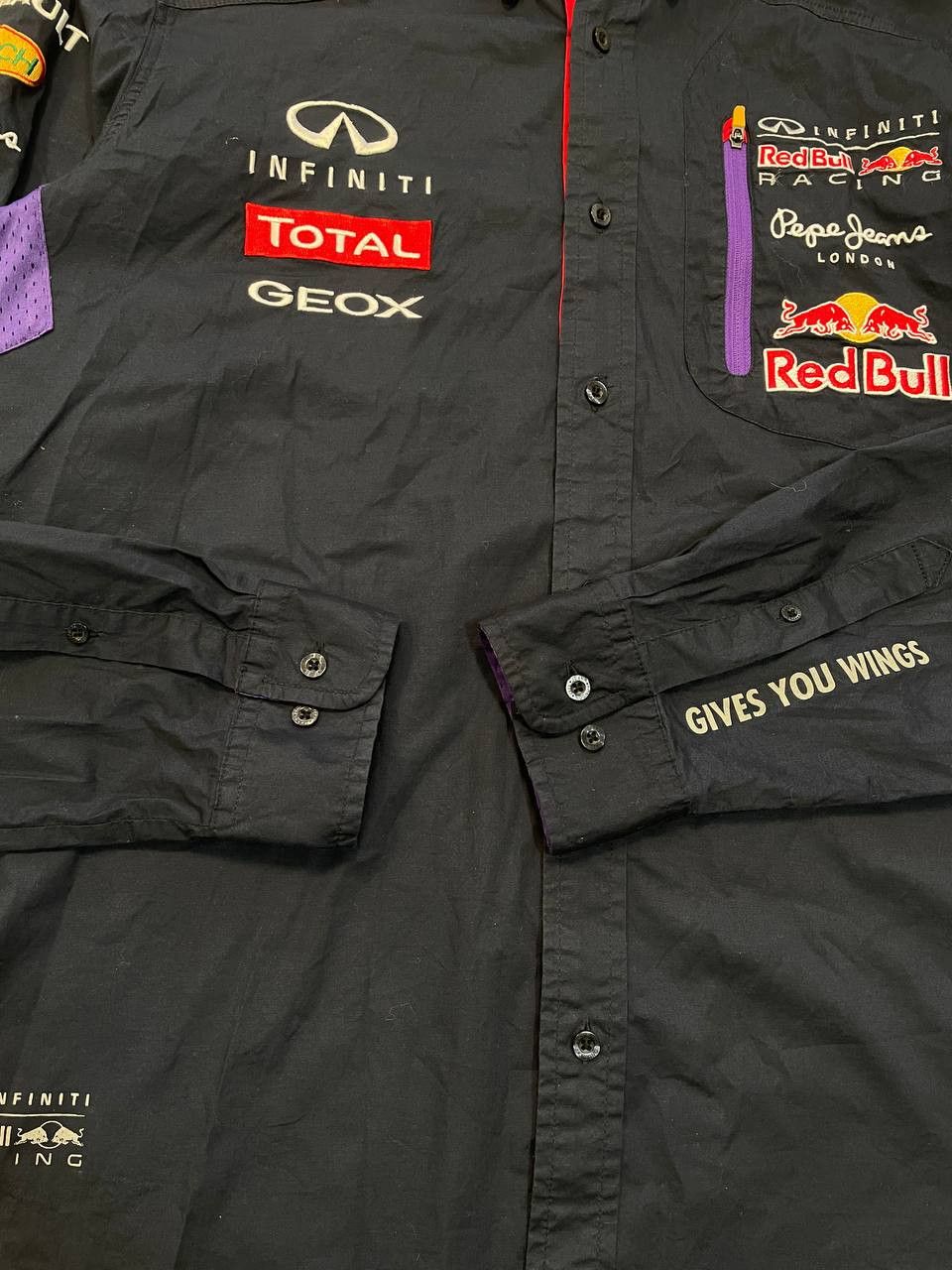 Red Bull Red Bull Racing F1 Team Shirt Infiniti Pepe Jeans Formula 1 Size US XL / EU 56 / 4 - 12 Thumbnail