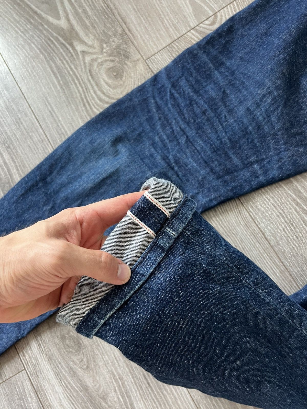 Han Kjobenhavn Han Kjobenhavn Japan Denim Salvage Premium Jeans Size US 36 / EU 52 - 20 Thumbnail