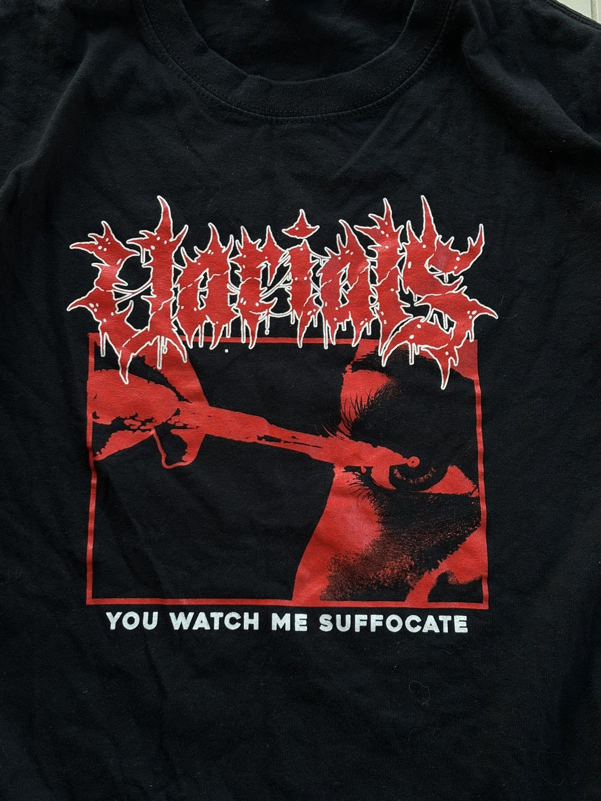 Band Tees × Japanese Brand RARE Varials Heavy Metal Deathcore Tee Size US XL / EU 56 / 4 - 4 Thumbnail
