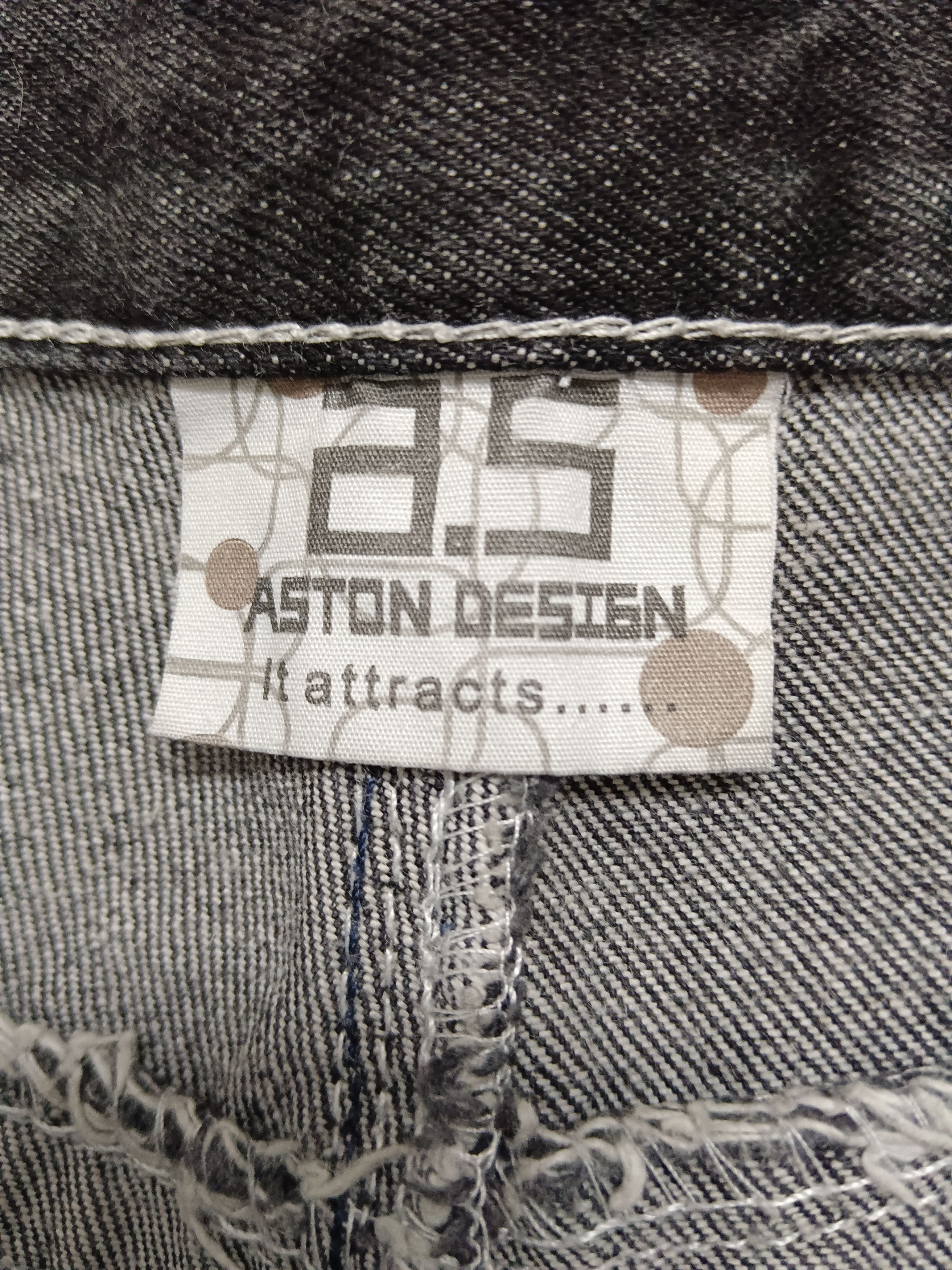 Japanese Brand Aston Design Seditionaries Double Knee Bush Denim Size US 30 / EU 46 - 9 Thumbnail