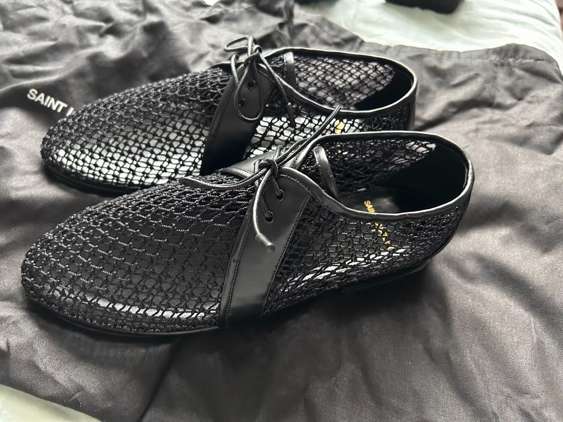 Saint Laurent Paris Saint Laurent Men's Casual Leather Shoes K33 Size US 7 / EU 40 - 1 Thumbnail