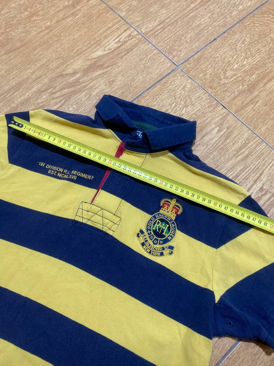 Polo Ralph Lauren Polo Ralph Lauren Division RL Regiment Men Rugby Polo Size US L / EU 52-54 / 3 - 7 Thumbnail