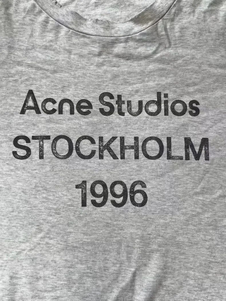 Acne Studios Acne Studios 1996 series letter print casual crewneck shor Size XS / US 0-2 / IT 36-38 - 3 Thumbnail