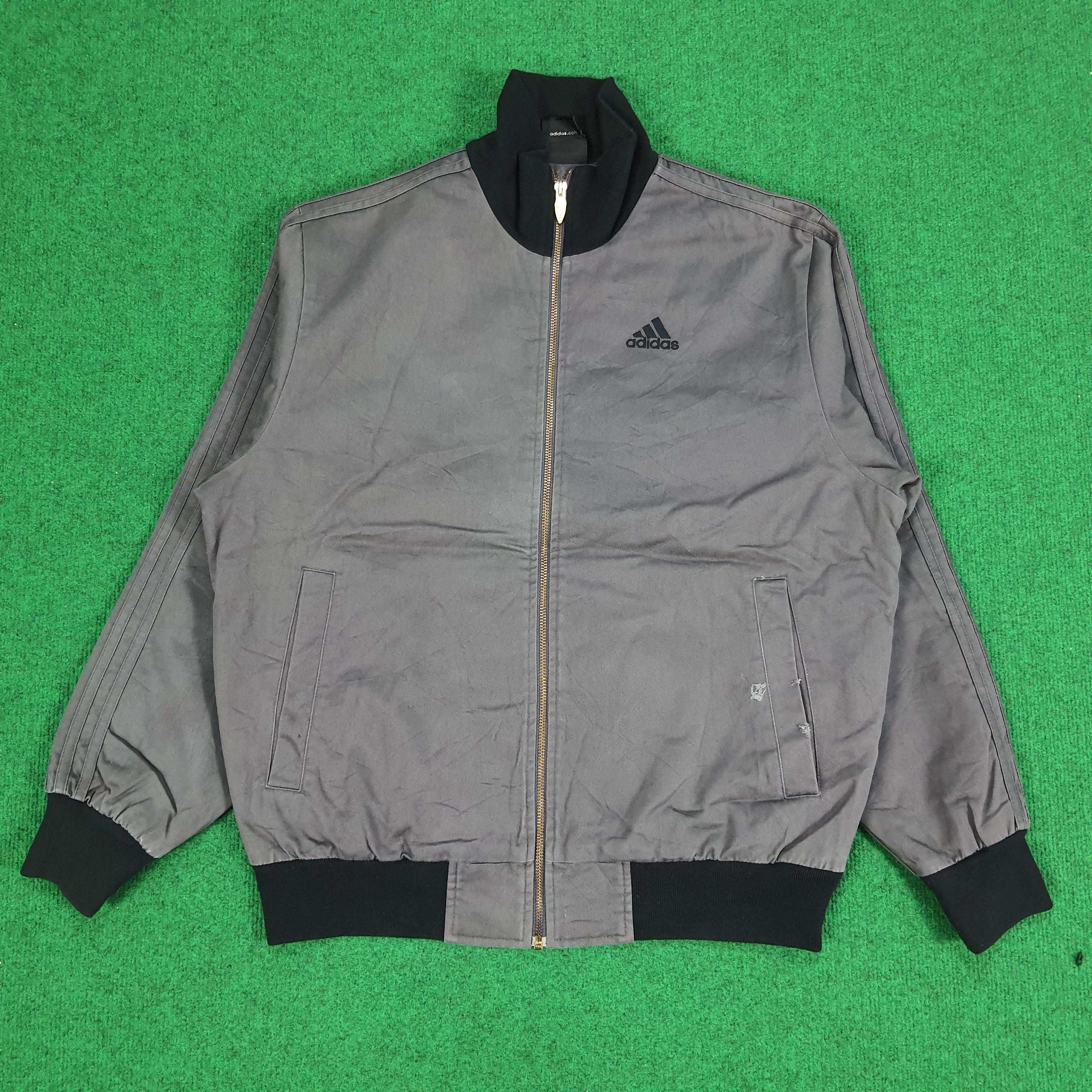 Adidas × Japanese Brand × Vintage Vintage Adidas Stripes x Custom Yohji Yamamoto Y-3 Jacket Size US L / EU 52-54 / 3 - 3 Thumbnail