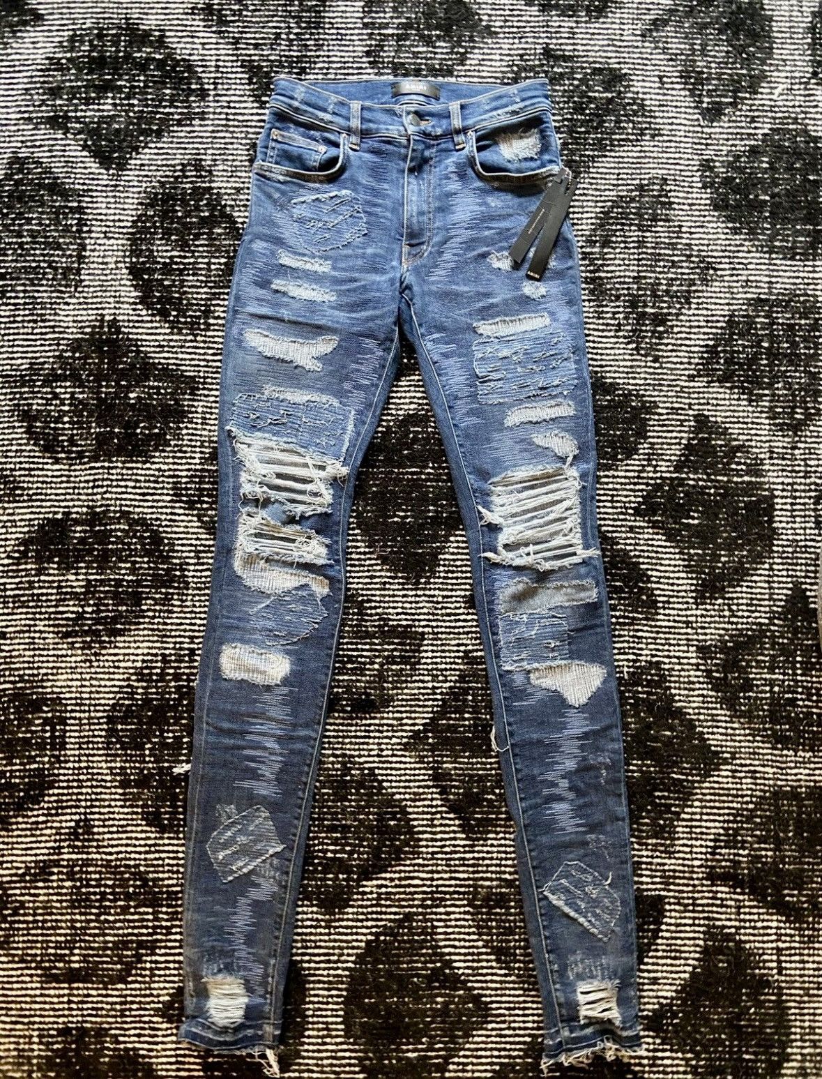 Amiri Amiri MXO Med Indigo Jeans Size US 28 / EU 44 - 3 Thumbnail