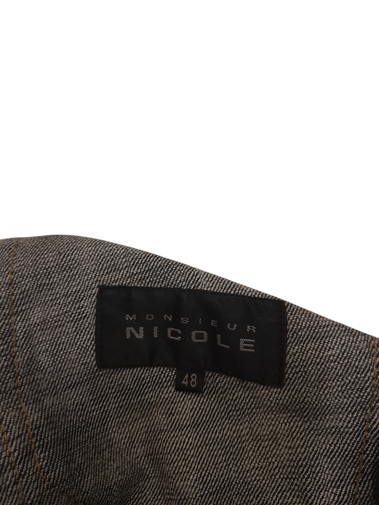 Matsuda Monsieur Nicole Matsuda Denim (F598) w34 Size US 34 / EU 50 - 10 Thumbnail