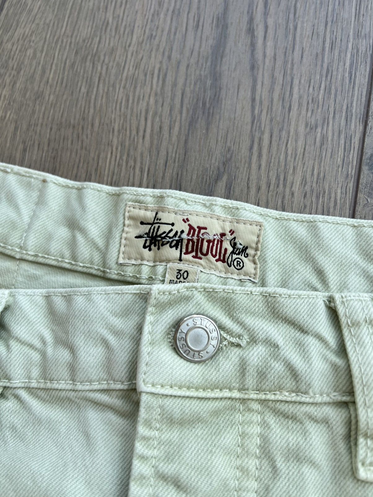 Stussy Stussy Denim Big Ol Jean “Cream” 30 Size US 30 / EU 46 - 4 Thumbnail