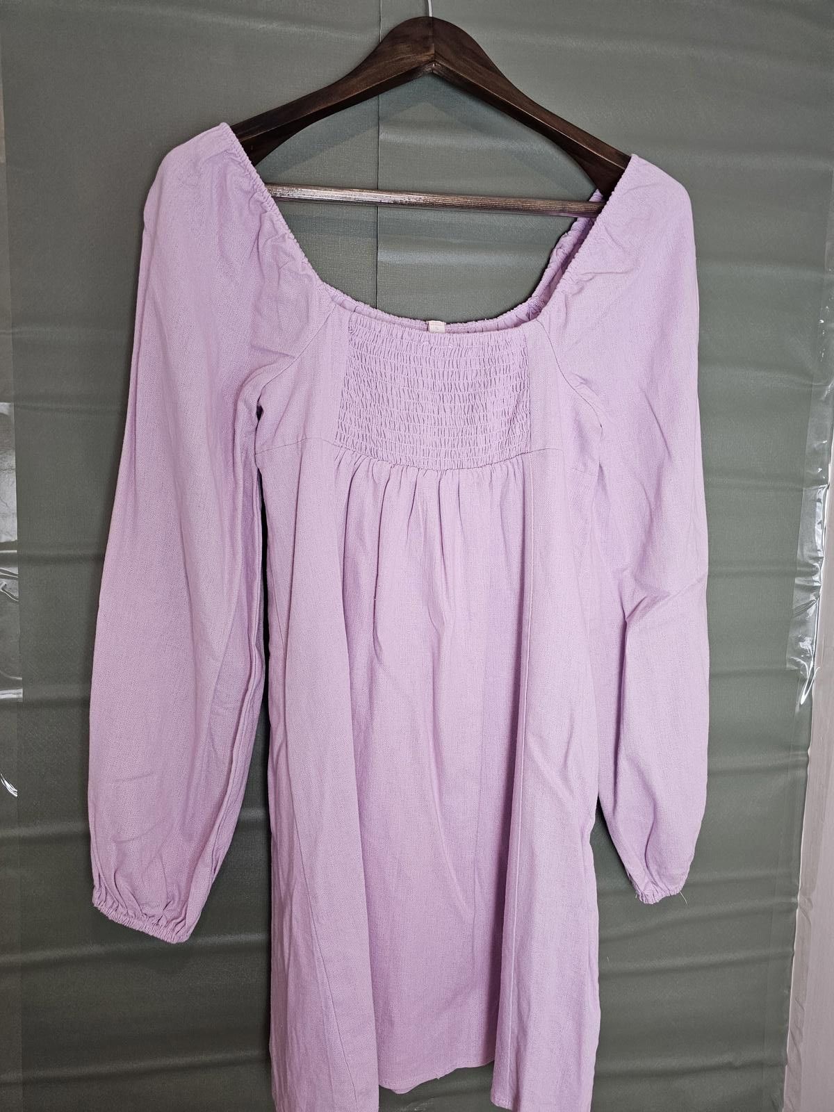 GB NWT GB Dress Purple Womens Size S Long Sleeve Size S / US 4 / IT 40 - 2 Thumbnail