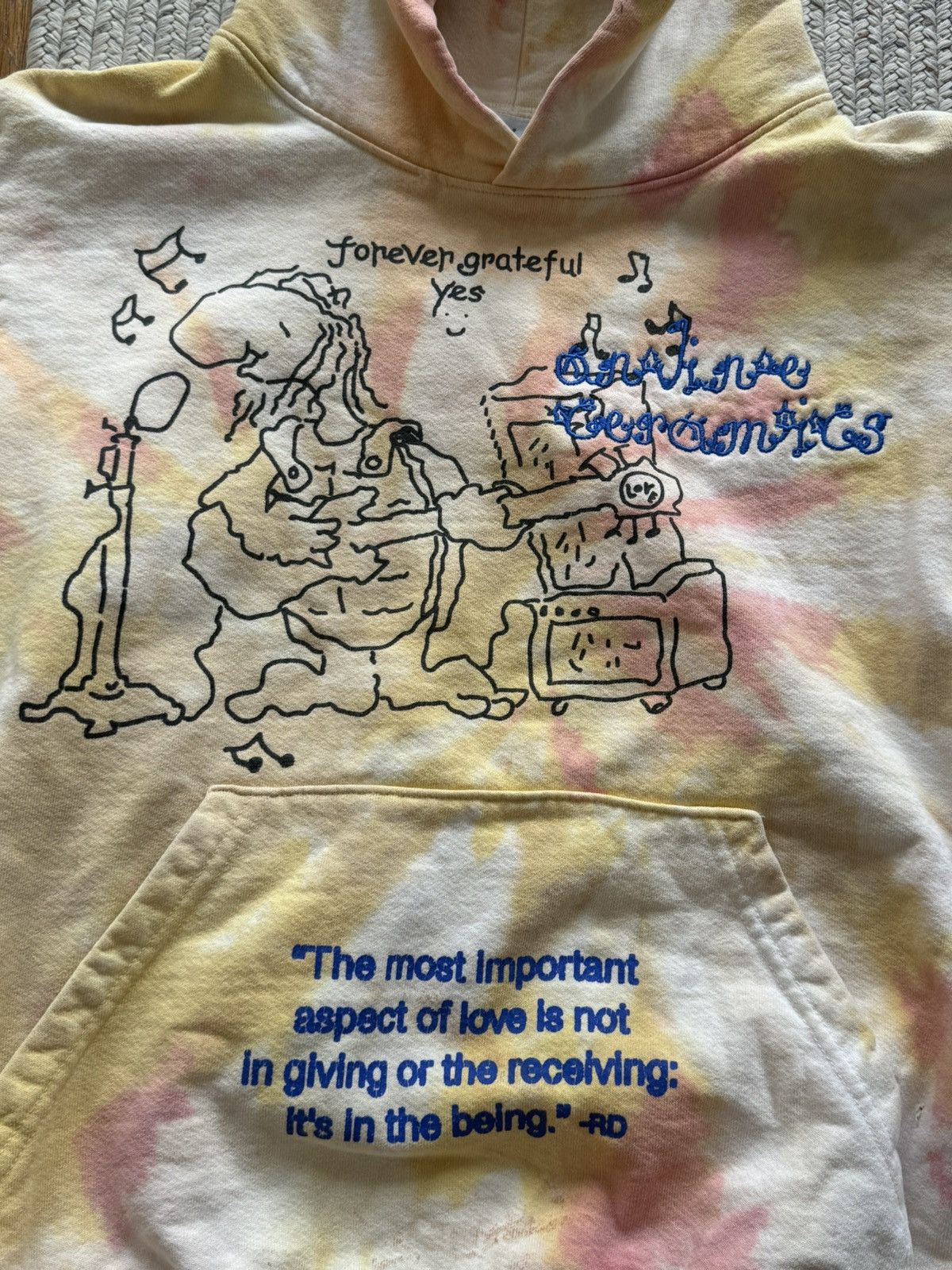 Online Ceramics online ceramics forever grateful hoodie sz S tie dye rare Size US S / EU 44-46 / 1 - 2 Thumbnail