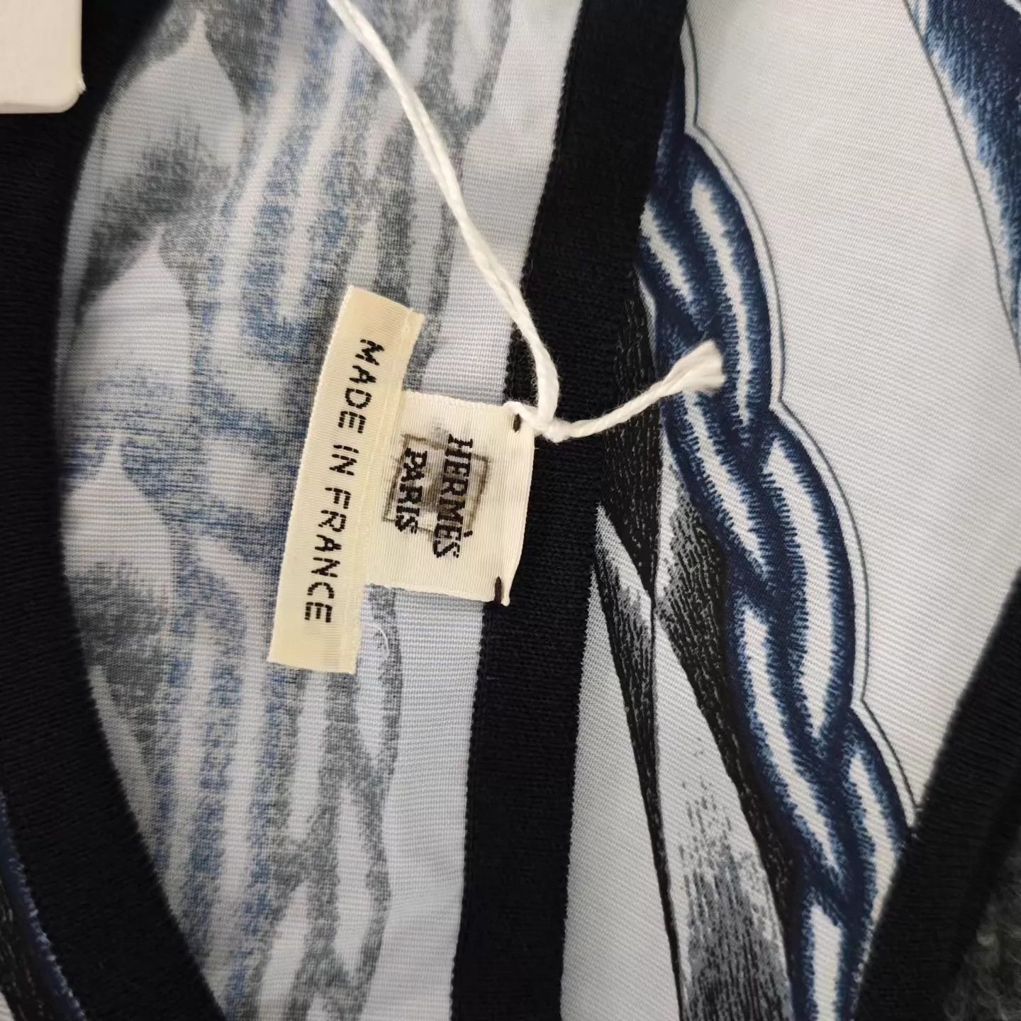 Hermes Hermes blue rope pattern paneled vest size 34 Size XS / US 0-2 / IT 36-38 - 4 Thumbnail