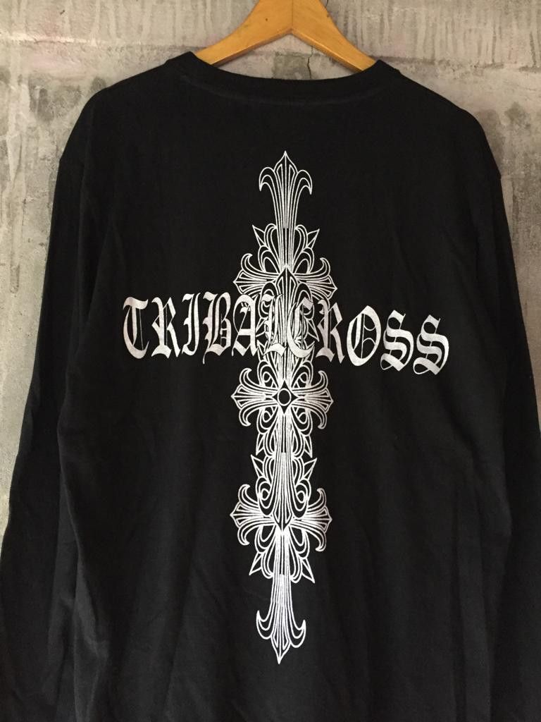 Japanese Brand JAPANESE BULLET NOISE LIKE A CHROME HEARTS DESIGN LONGSLEEVE Size US L / EU 52-54 / 3 - 2 Thumbnail