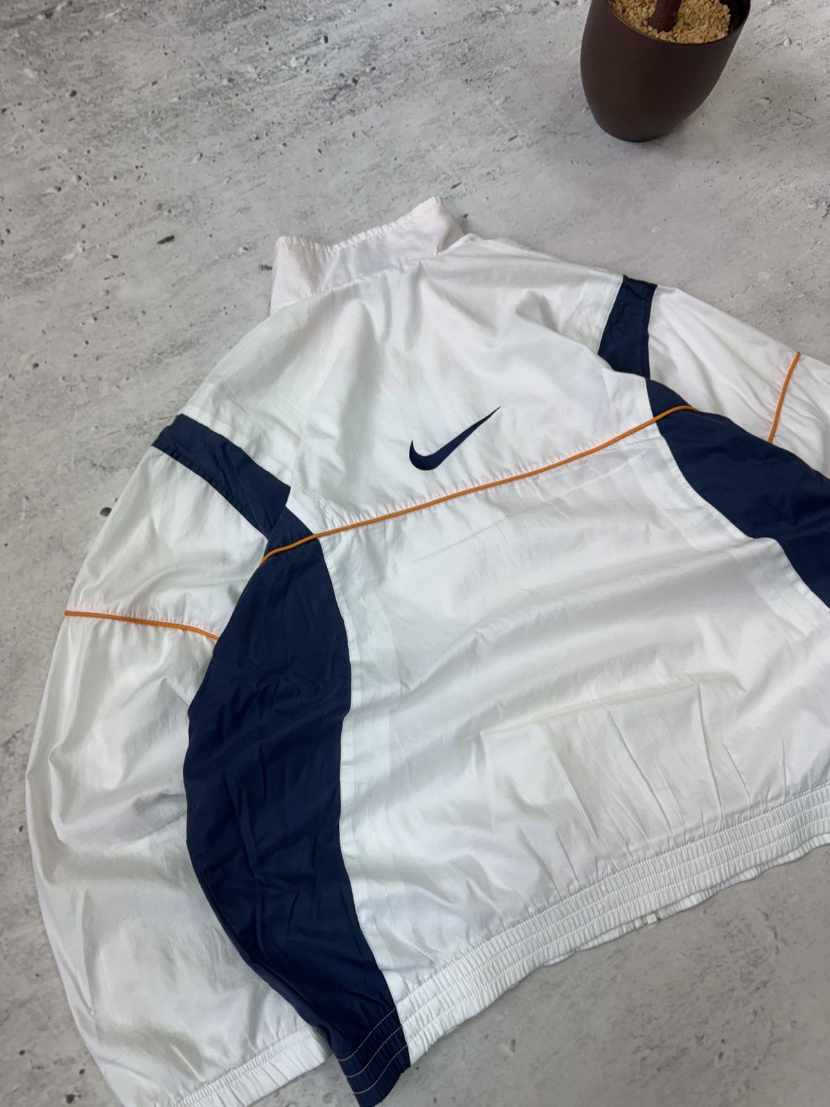 Nike × Vintage NIKE VINTAGE BASIC LOGO OVERSIZE BAGGY LIGHT JACKET Size US L / EU 52-54 / 3 - 10 Thumbnail