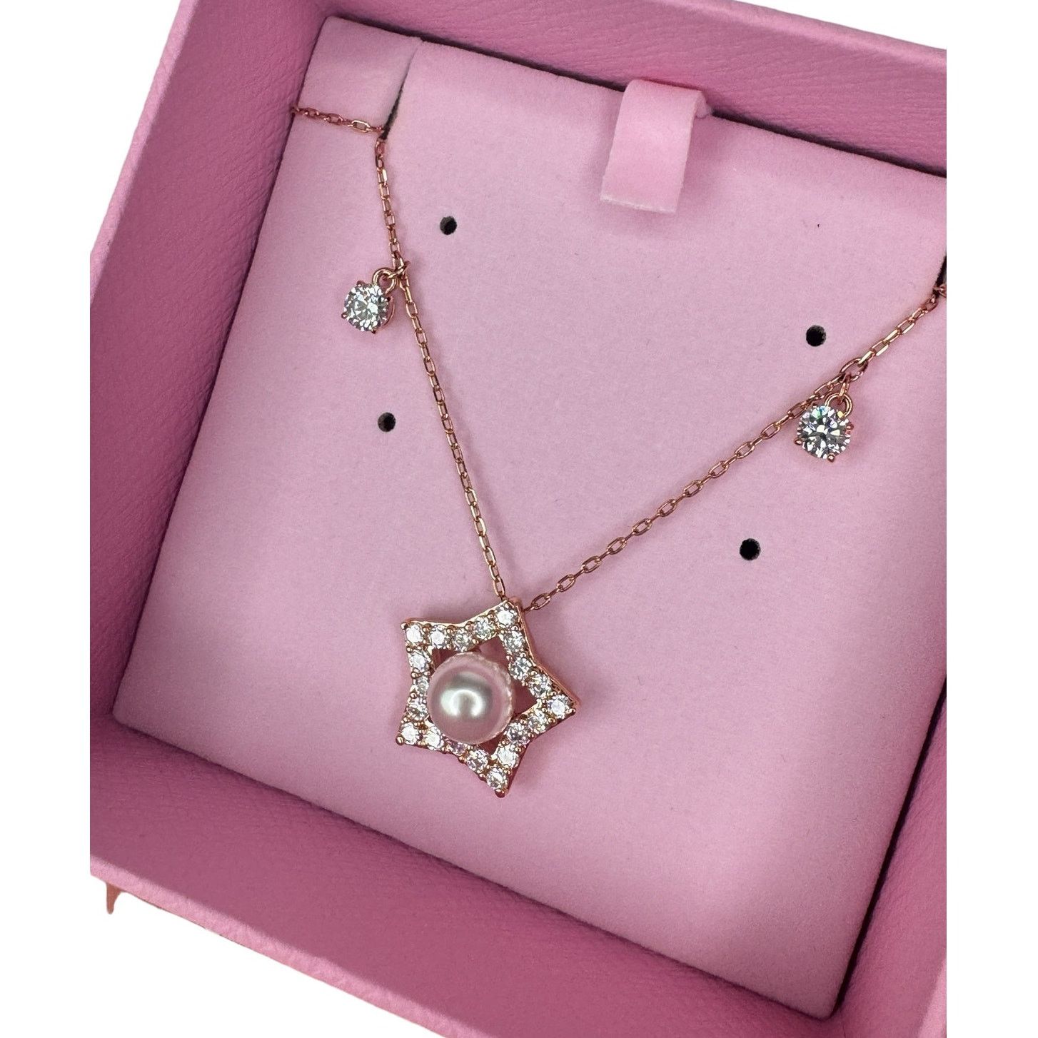Swarovski Swarovski Stella Necklace Star Pendant Rose gold-tone plated Size ONE SIZE - 2 Thumbnail