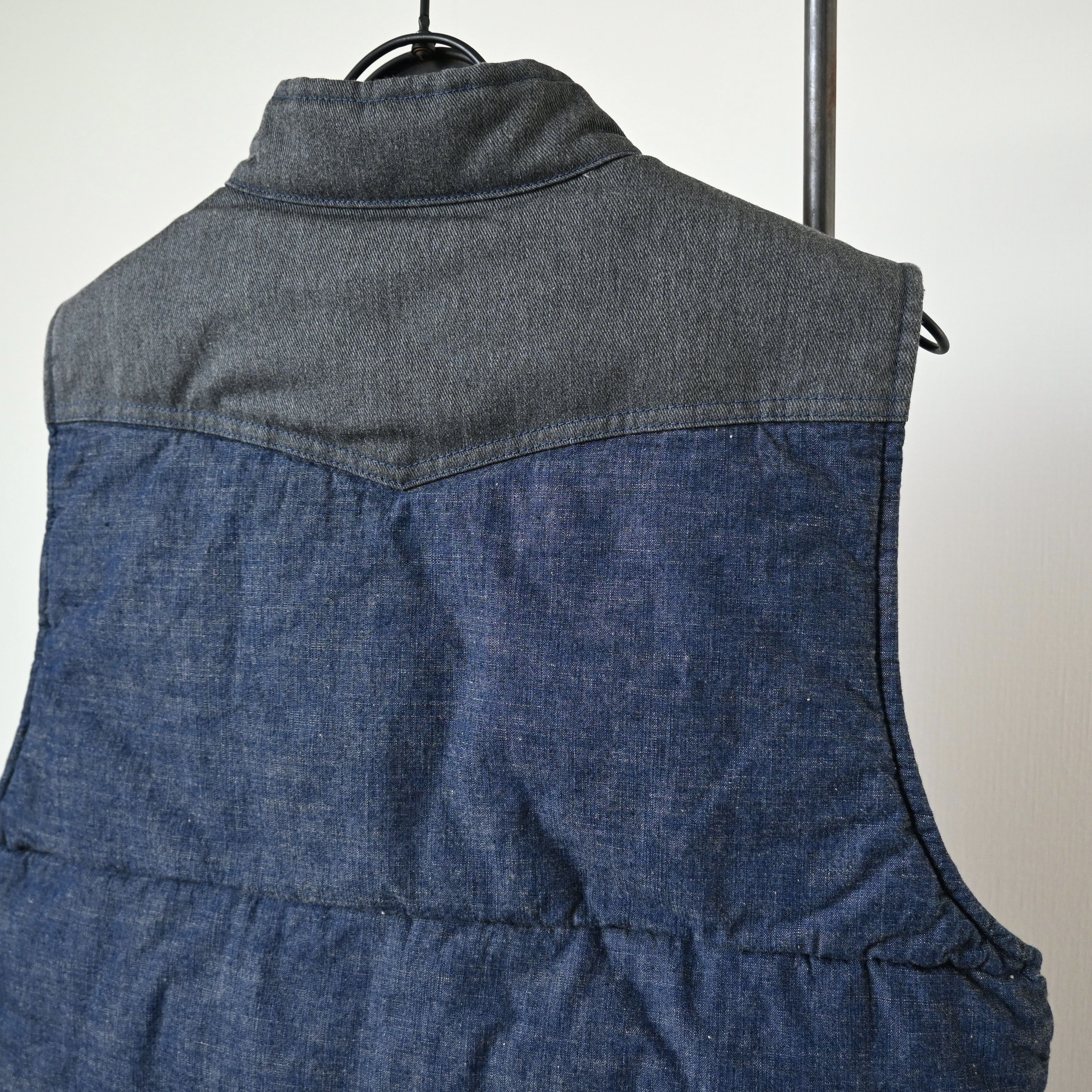 Momotaro Jeans MOMOTARO JEANS Chambray Cowboy Vest, made in Japan Size US M / EU 48-50 / 2 - 3 Thumbnail