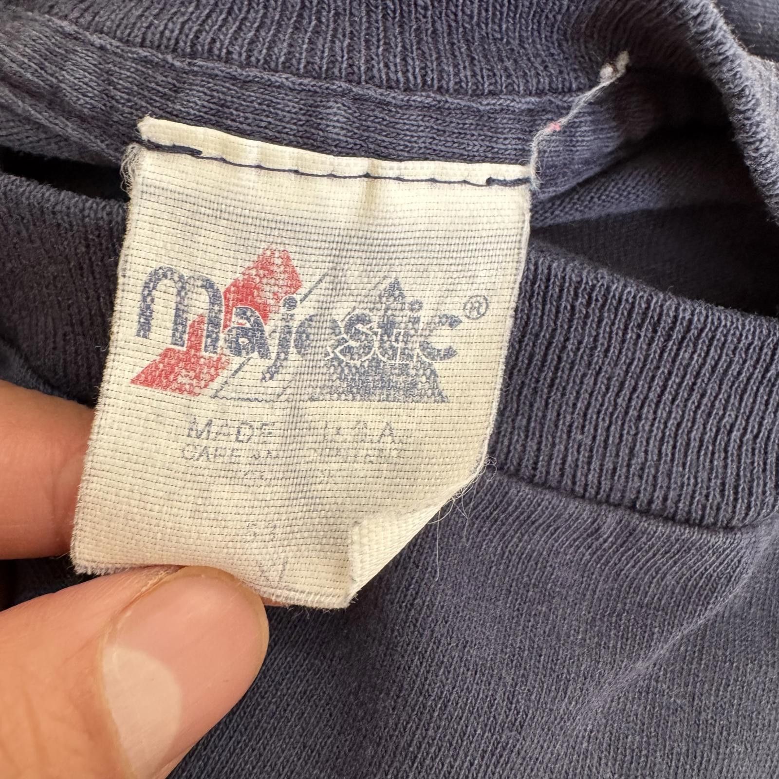 Majestic Vintage 90s Derek Jeter New York Yankees Majestic Shirt Size US XL / EU 56 / 4 - 5 Thumbnail