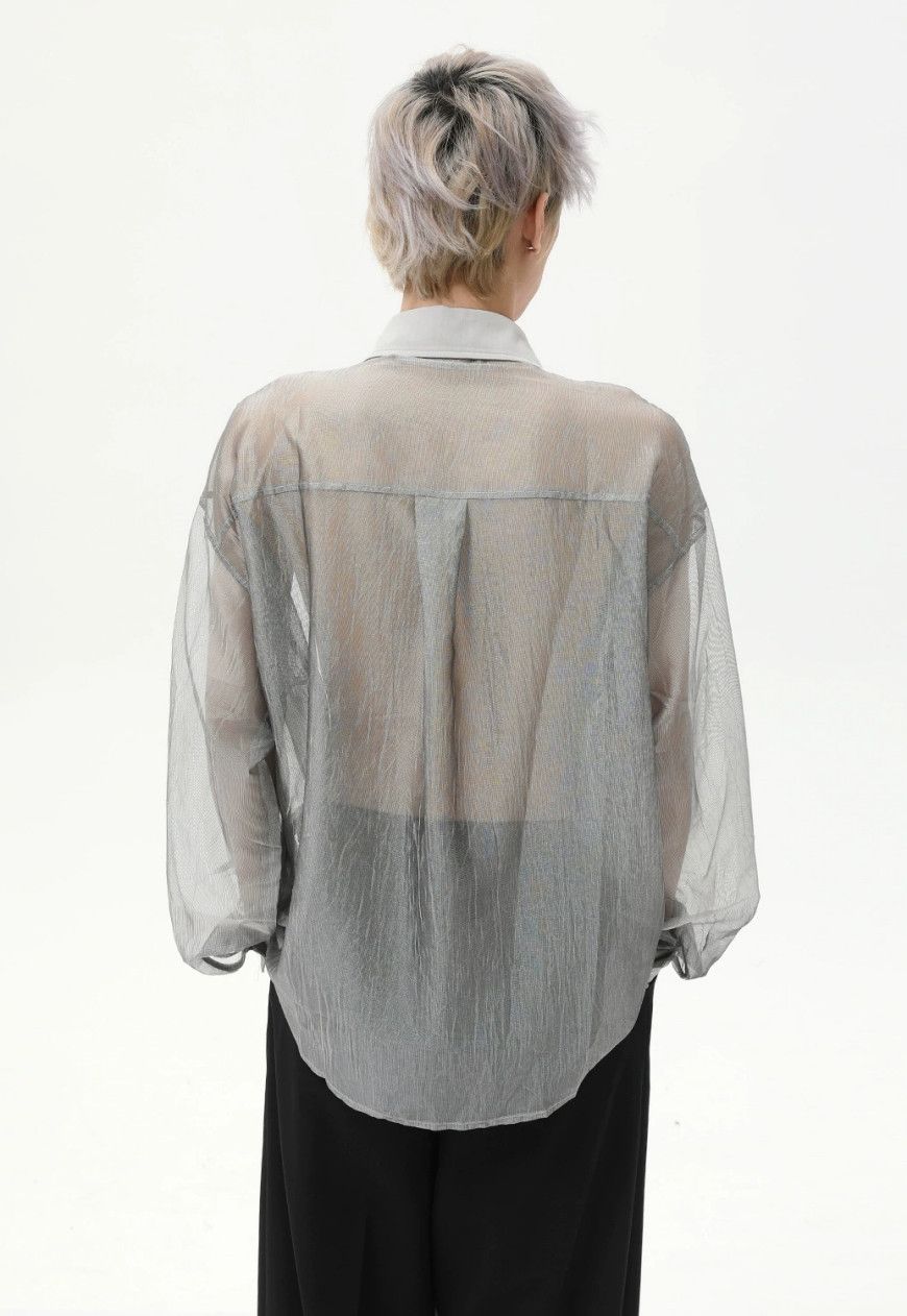 Other Men’s Thin mesh see-through shirt Size US M / EU 48-50 / 2 - 6 Thumbnail