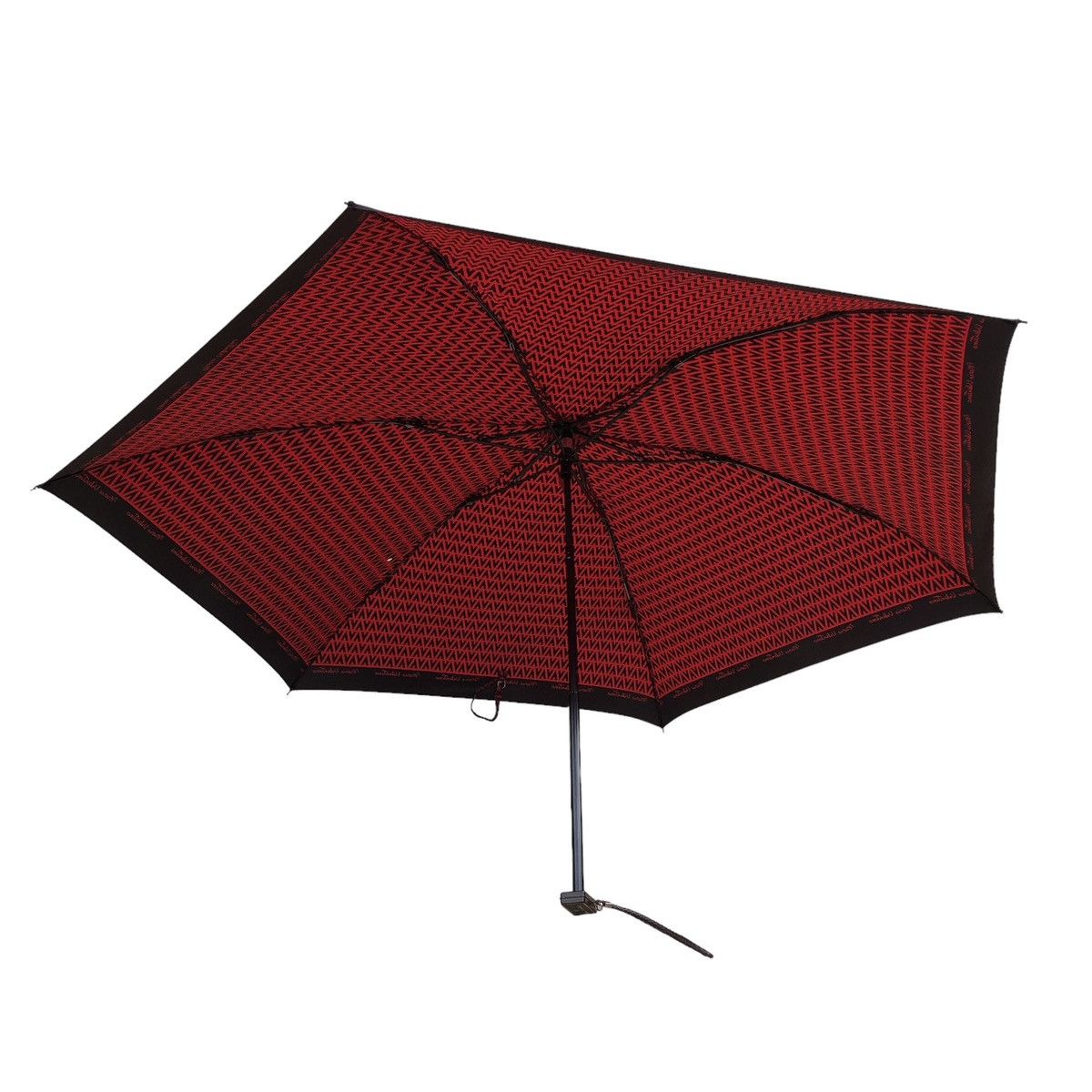 Mario Valentino Mario Valentino All Over Pattern Red Folding Umbrella Size ONE SIZE - 3 Thumbnail