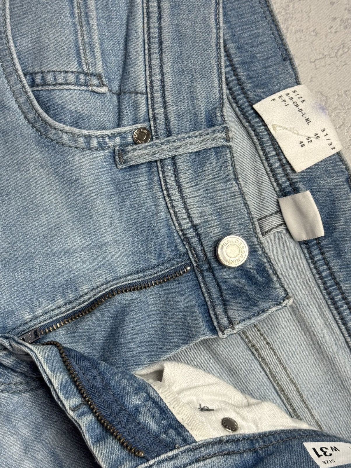 Baldessarini NWT Baldessarini Regular Fit BLD-JACK 16502 Light Blue Jeans Size US 31 - 9 Thumbnail