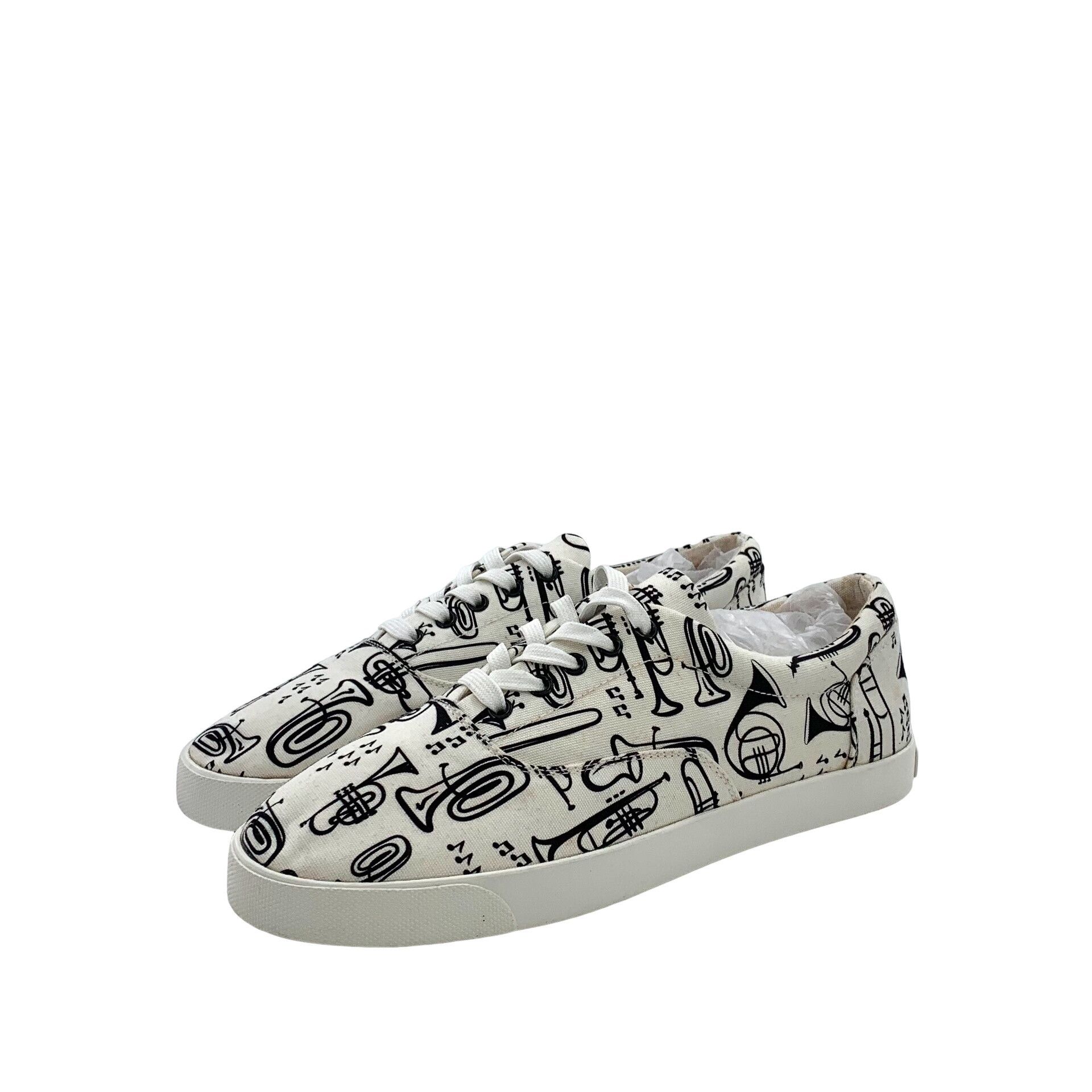 Dolce & Gabbana Dolce & Gabbana Trumpet Print Sneakers EU 43 Size US 10 / EU 43 - 1 Thumbnail