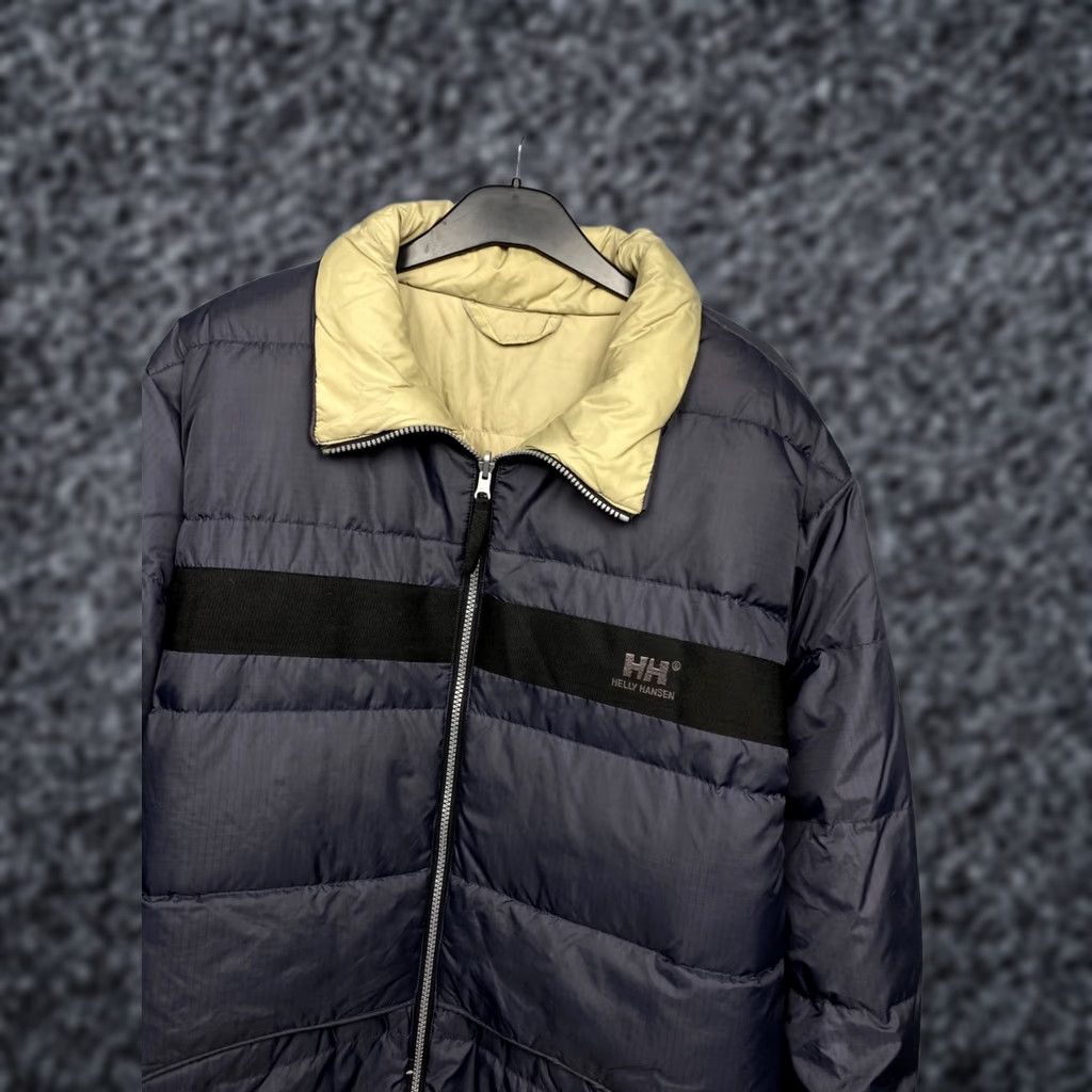 Helly Hansen VINTAGE Helly Hansen Down Puffer Reversible Jacket Mens L Gray"} Size US L / EU 52-54 / 3 - 1 Thumbnail