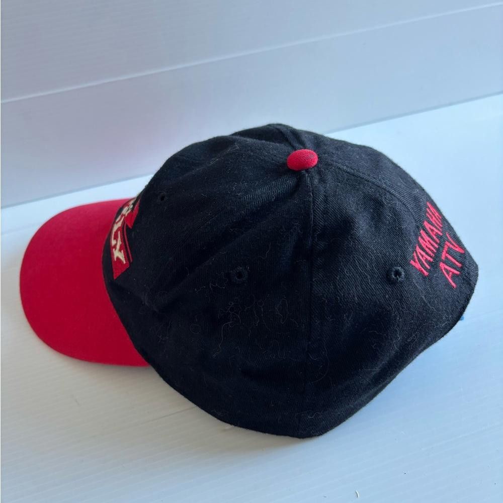 Yamaha Vintage Grizzly 4x4 Yamaha Red Snapback Hat Size ONE SIZE - 3 Thumbnail