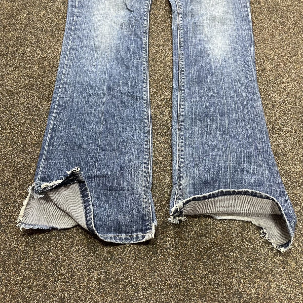 Vintage Vintage Y2K Baggy Flared Jeans Wide Leg Skate Streetwear 34 Size 34" / US 12 / IT 48 - 5 Thumbnail