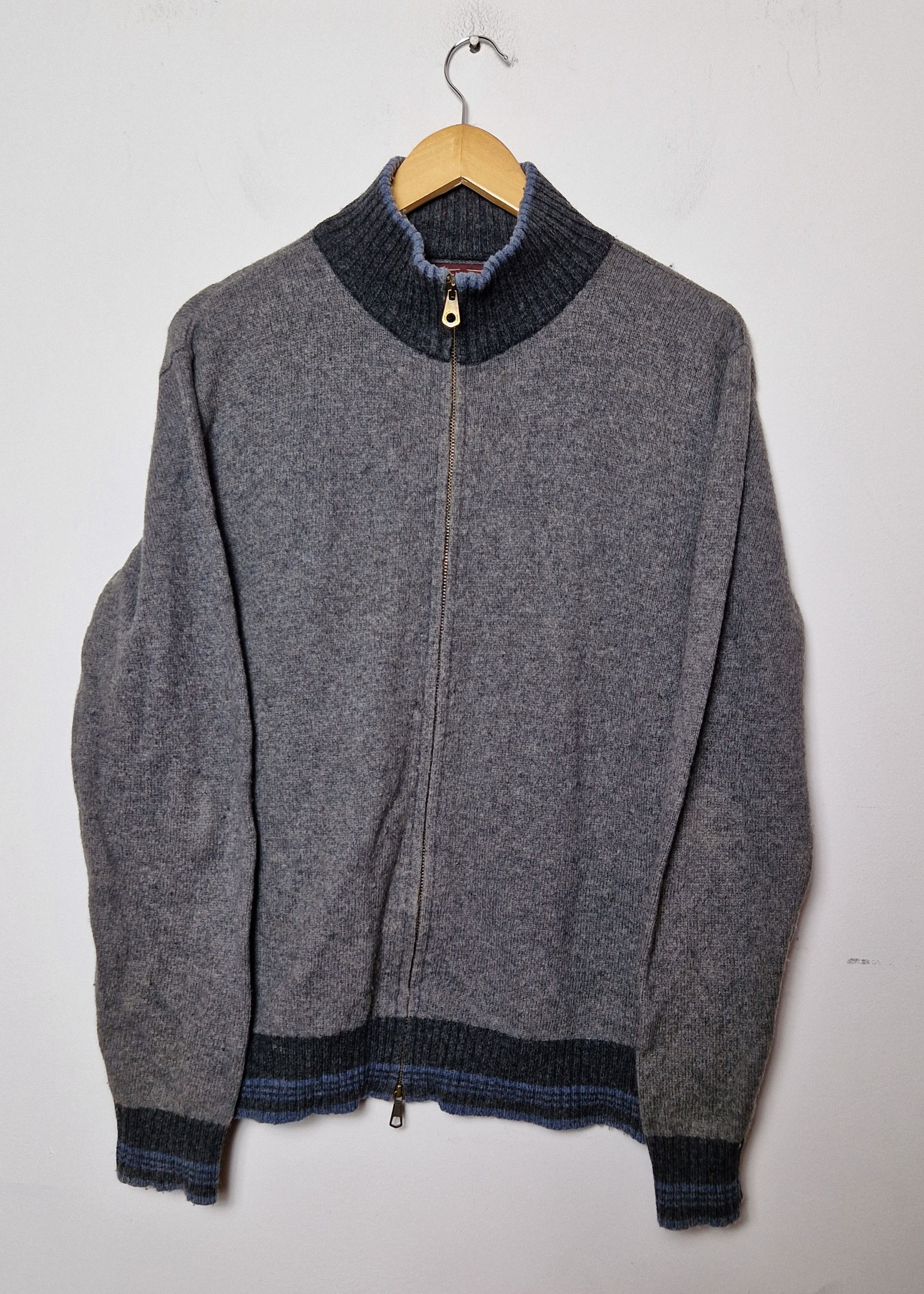 Marlboro Marlboro Classics wool vintage zip sweater Size US M / EU 48-50 / 2 - 1 Thumbnail