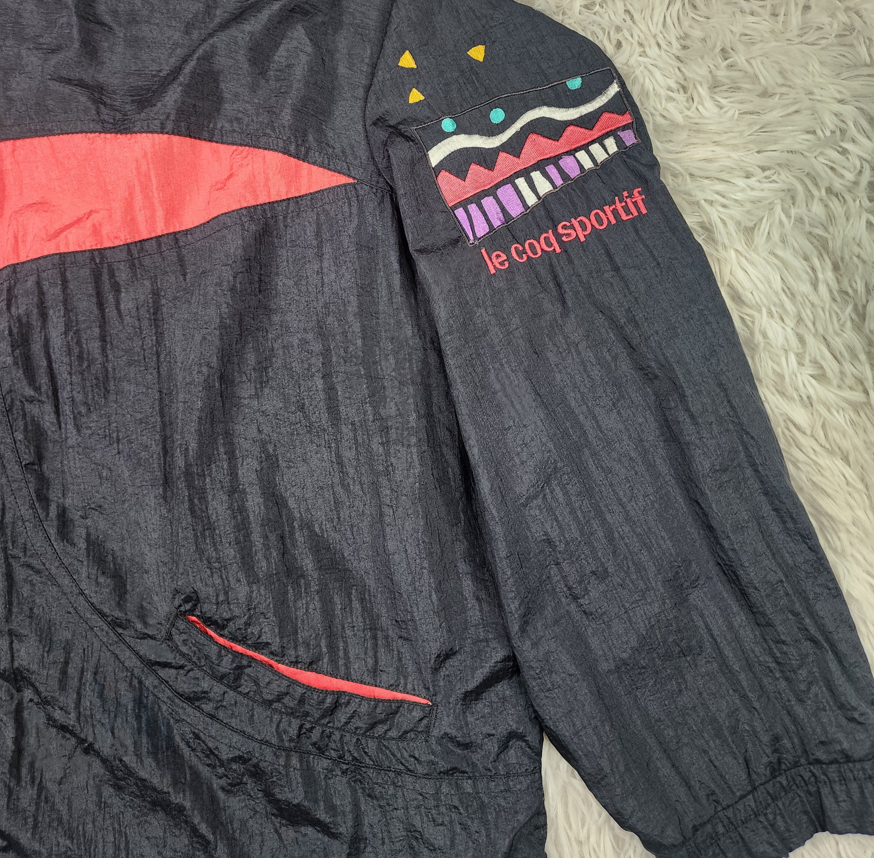Le Coq Sportif Vintage Le coq sportif fulll zipper windbreaker jacket Size US S / EU 44-46 / 1 - 4 Thumbnail