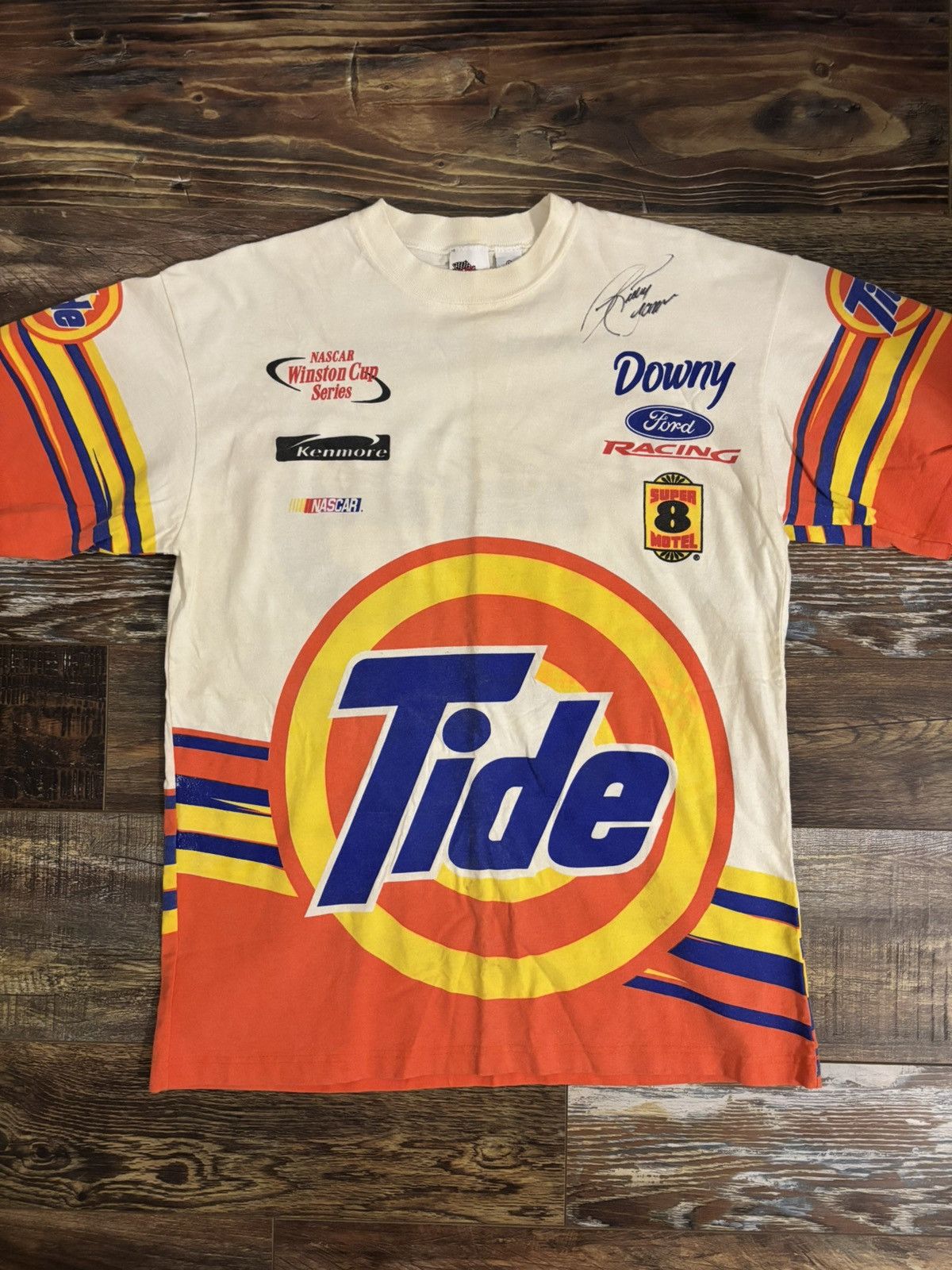 Ricky Craven Vintage tide racing mens t-shirt