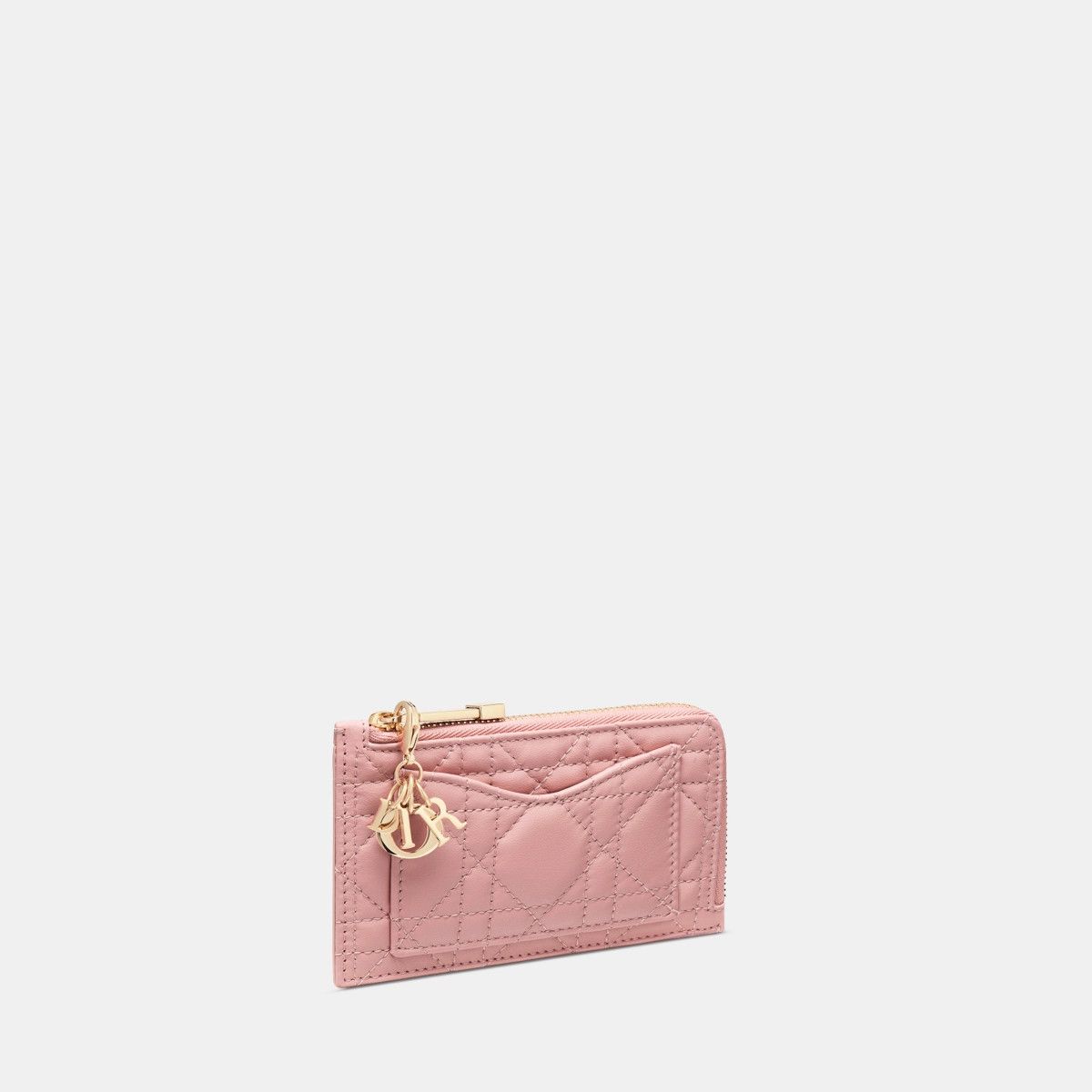 Dior o1bcso1str0226 Size:OS/ Zipped Card Holder in Pink Size ONE SIZE - 2 Thumbnail