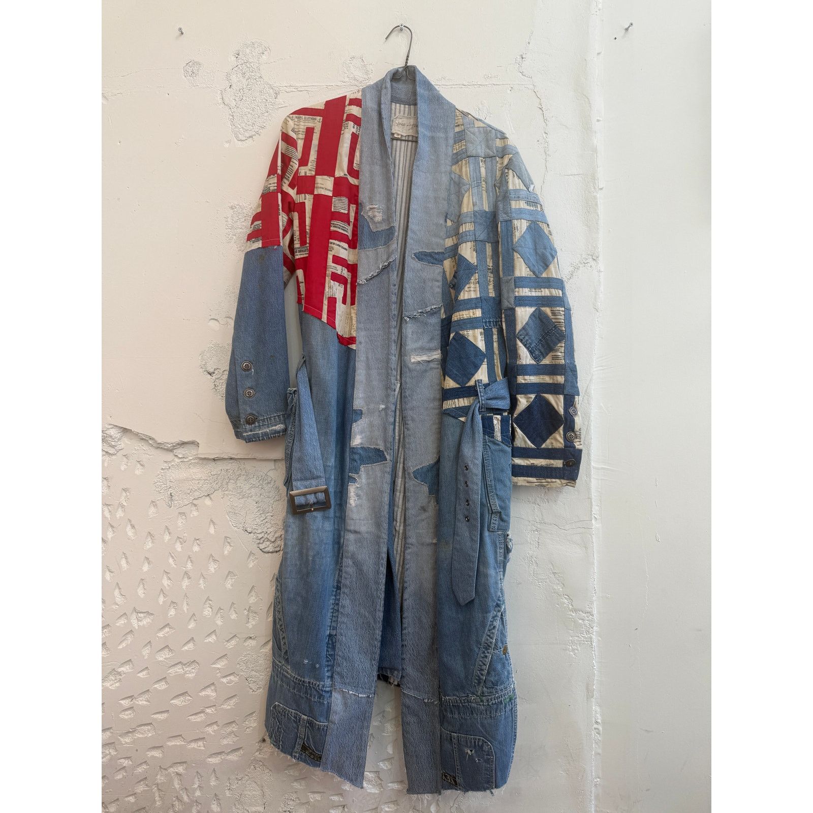 Greg Lauren Greg Lauren Quilted Long Kimono Robe Size US L / EU 52-54 / 3 - 1 Thumbnail