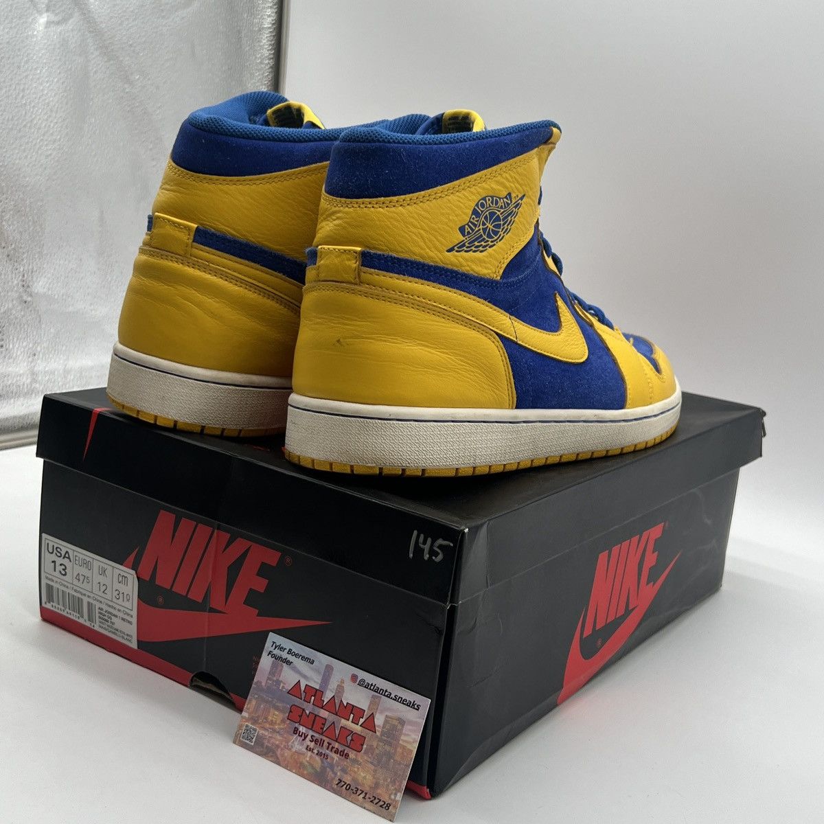 Nike Air Jordan 1 high Laney Size US 13 / EU 46 - 5 Thumbnail