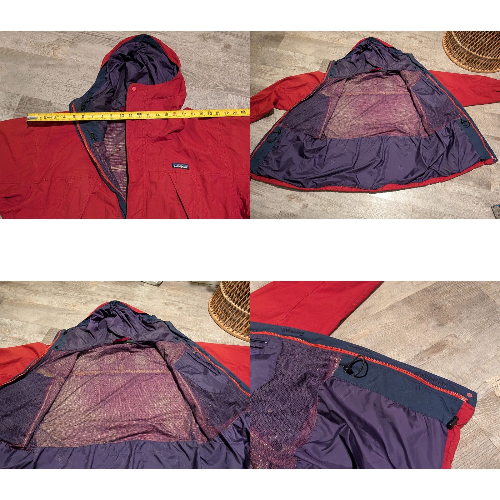 Patagonia VINTAGE Patagonia Storm Snow Jacket Unisex L Red Hooded Ski Coat 83602 Size US L / EU 52-54 / 3 - 10 Thumbnail