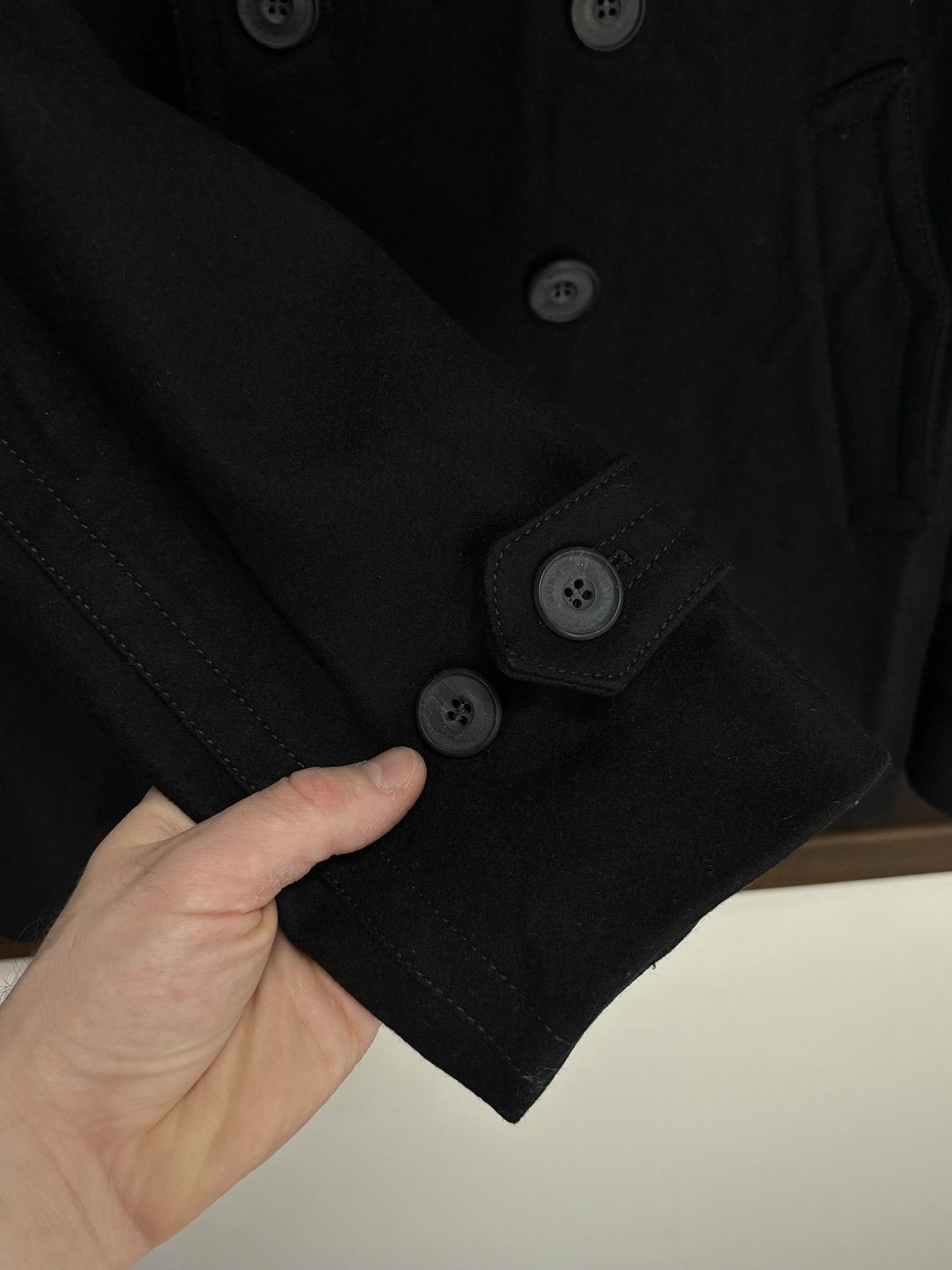 Burberry Burberry Double Breasted Wool Cashmere Short Coat Jacket Size US M / EU 48-50 / 2 - 6 Thumbnail