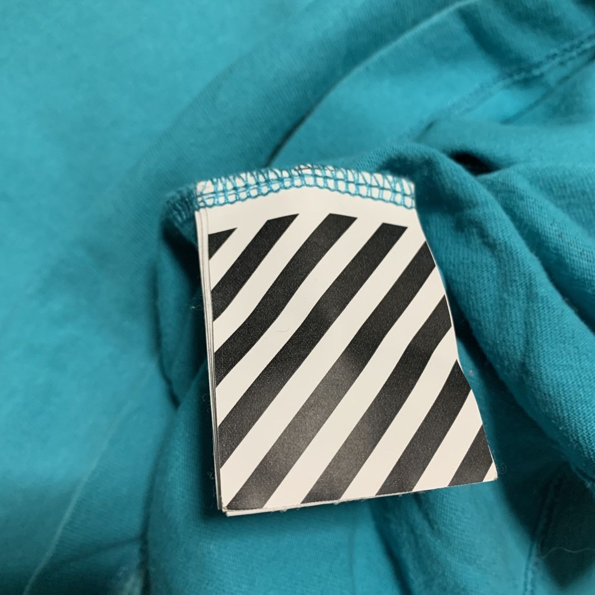 Off-White Off White Small Dripping Arrows Blue Tee Virgil Abloh Size US S / EU 44-46 / 1 - 7 Thumbnail
