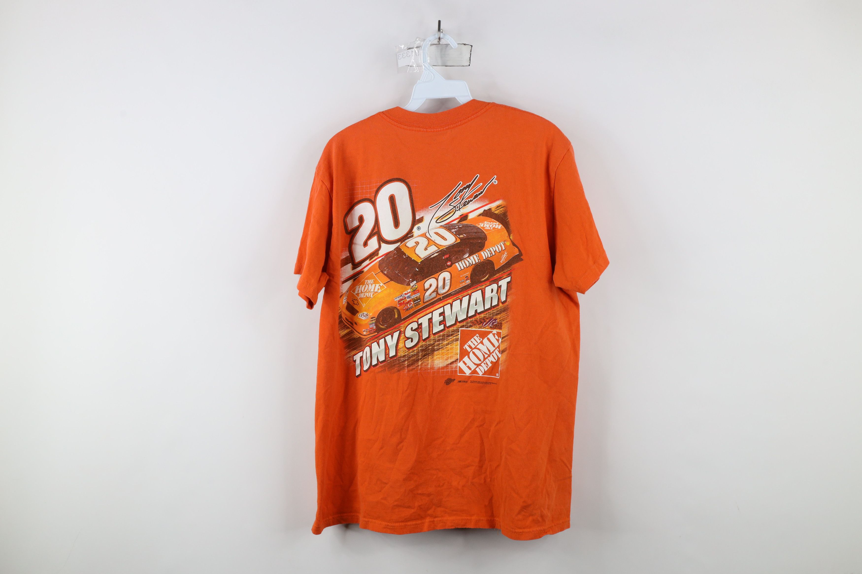 Vintage Vintage Y2K NASCAR Home Depot Tony Stewart Racing T-Shirt Size US M / EU 48-50 / 2 - 11 Thumbnail