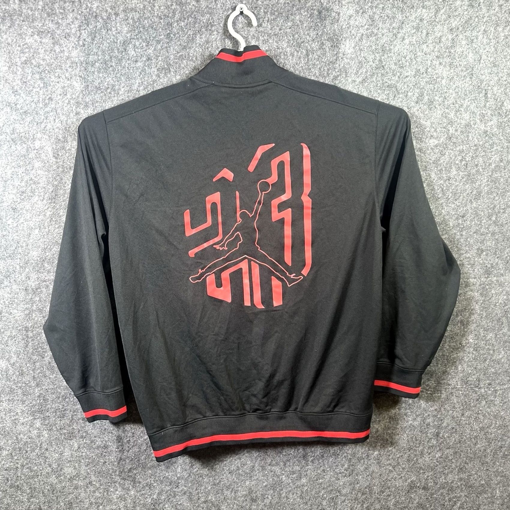 Nike Nike Dri-Fit Jacket Track Jacket Black Red Mens L New title Size US L / EU 52-54 / 3 - 6 Thumbnail