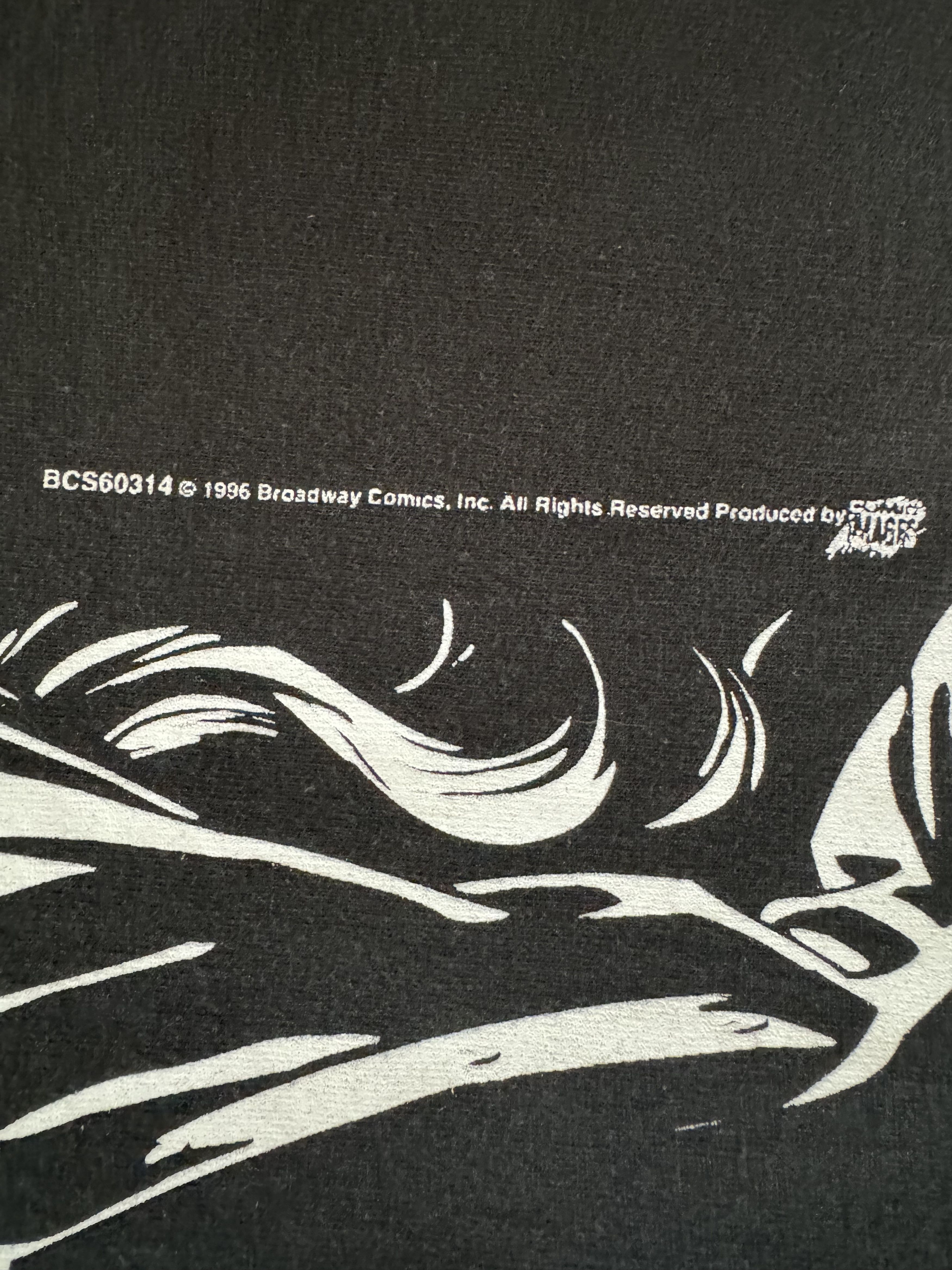 Fruit Of The Loom × Vintage 1996 "Fatale" Broadway Comics/Comic Images Promo T-shirt Size US XL / EU 56 / 4 - 4 Thumbnail