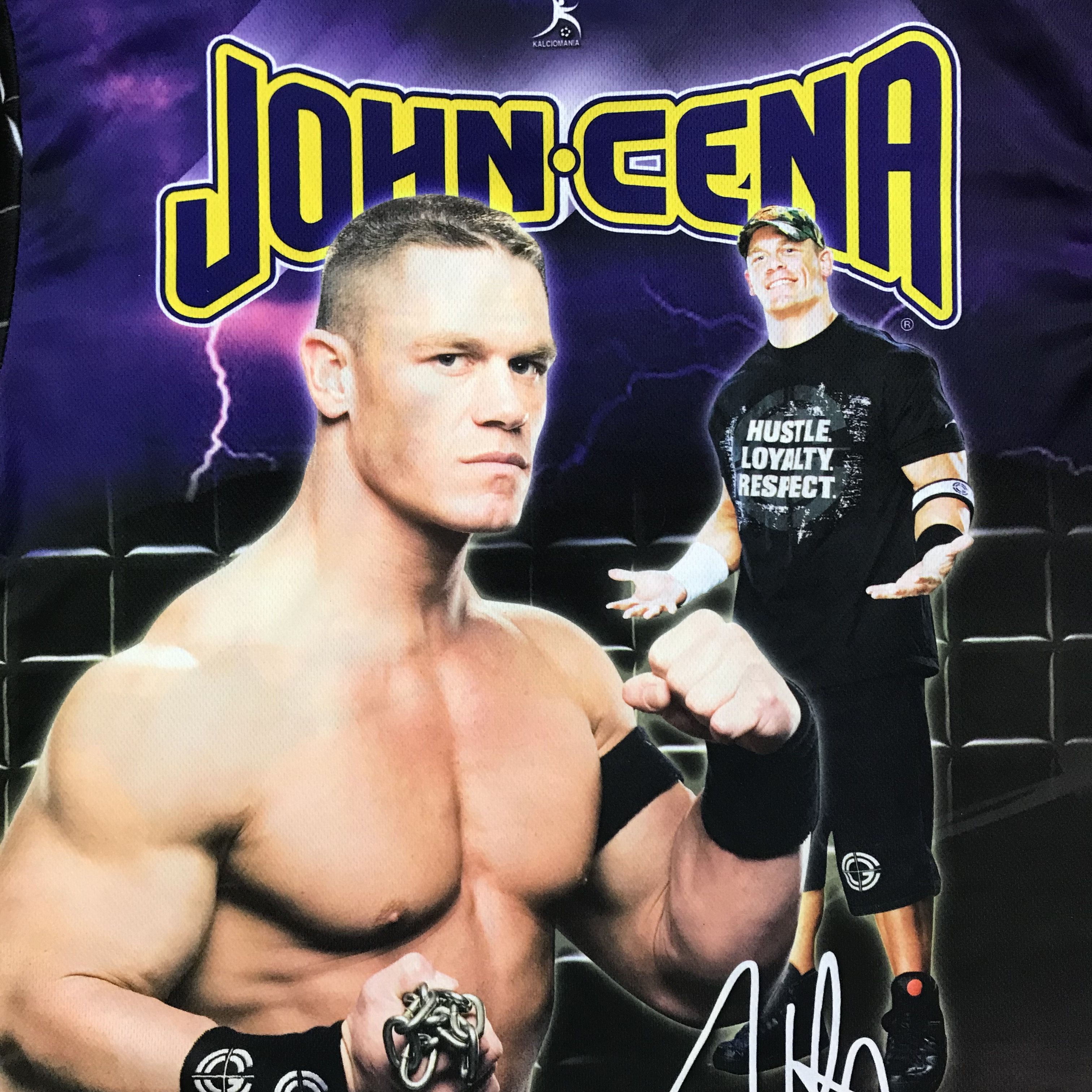 WWE JOHN CENA 2007 WWE Vintage Jersey Resling Rare T-Shirt Tee Size US L / EU 52-54 / 3 - 7 Thumbnail