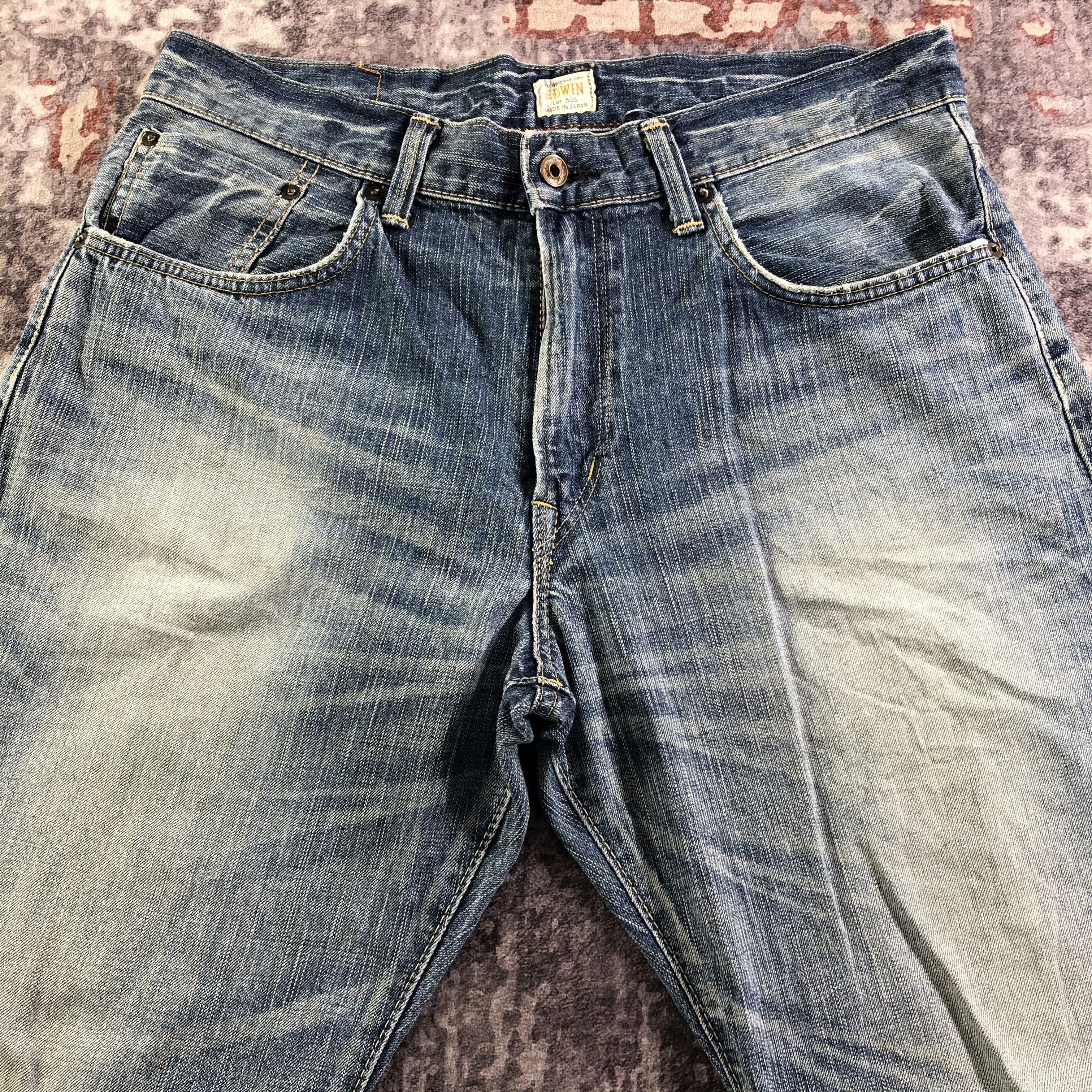 Edwin Vintage Edwin 505Z Selvedge Jeans-JM3533 Size US 36 / EU 52 - 3 Thumbnail