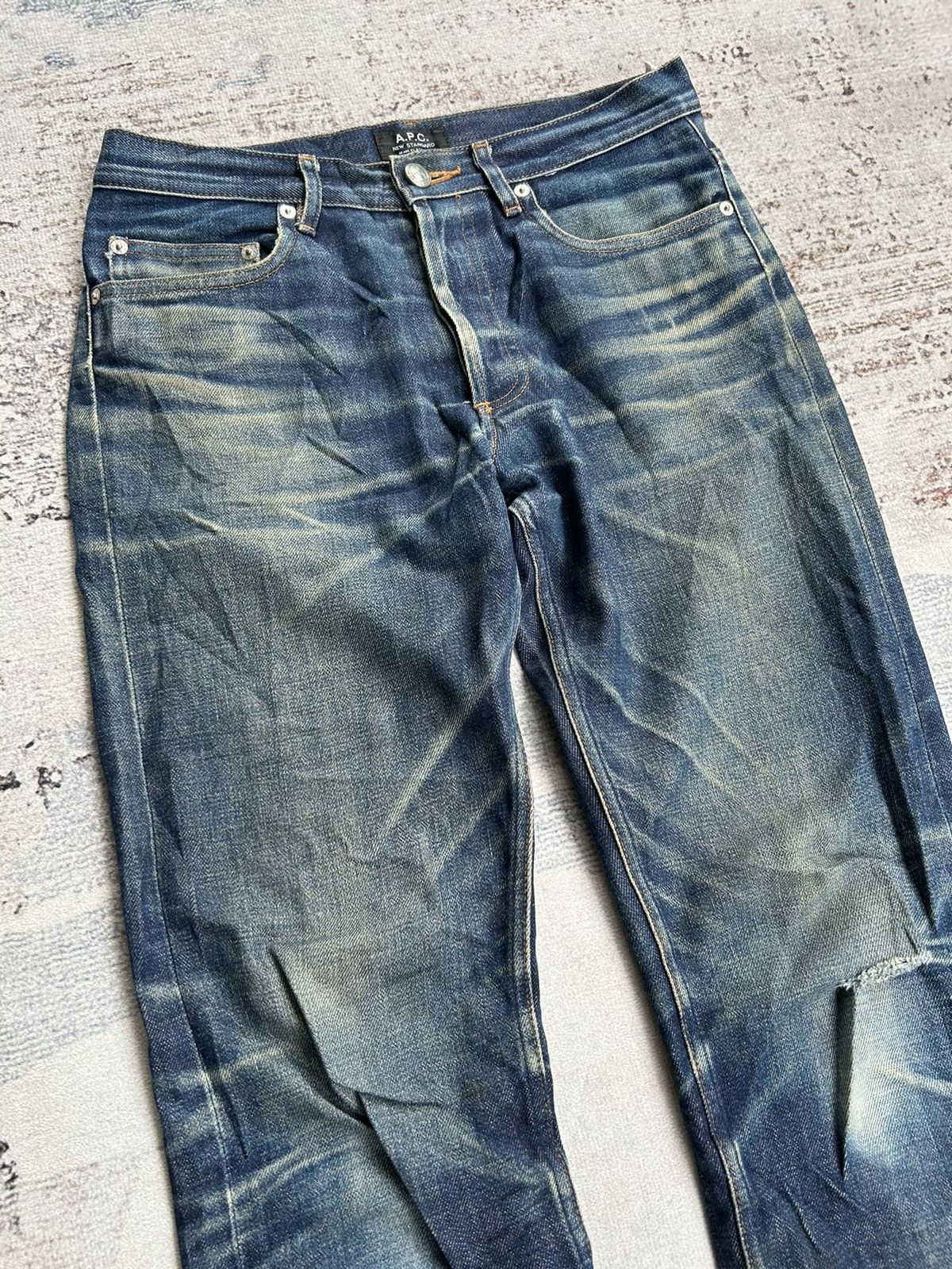 A.P.C. × Jean × Vintage Vintage Selvedge A.P.C Denim Size US 28 / EU 44 - 3 Thumbnail