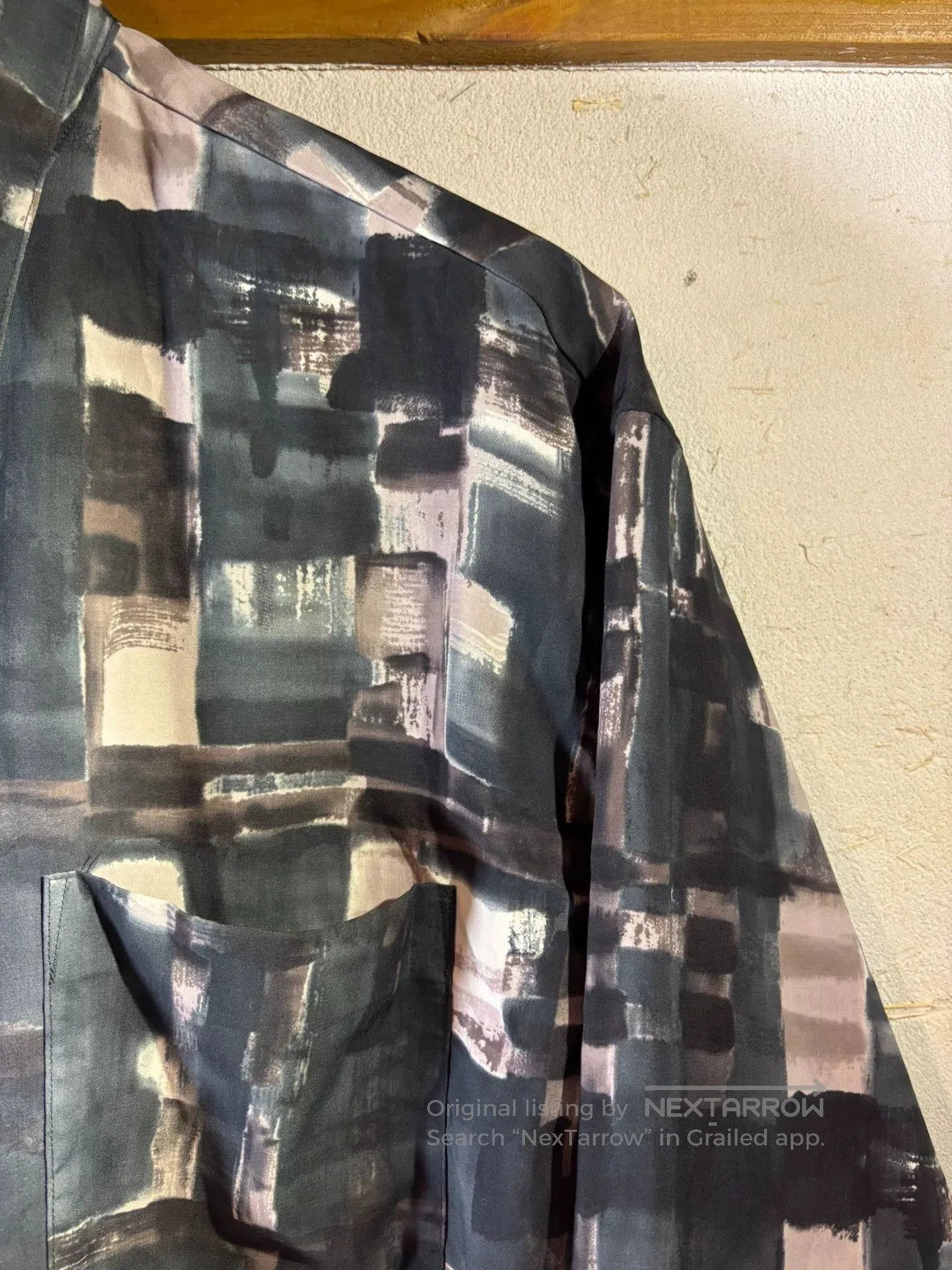 ADAM ET ROPE Adam et Rope Special Dyeing Tencel Shirt. Size US M / EU 48-50 / 2 - 3 Thumbnail