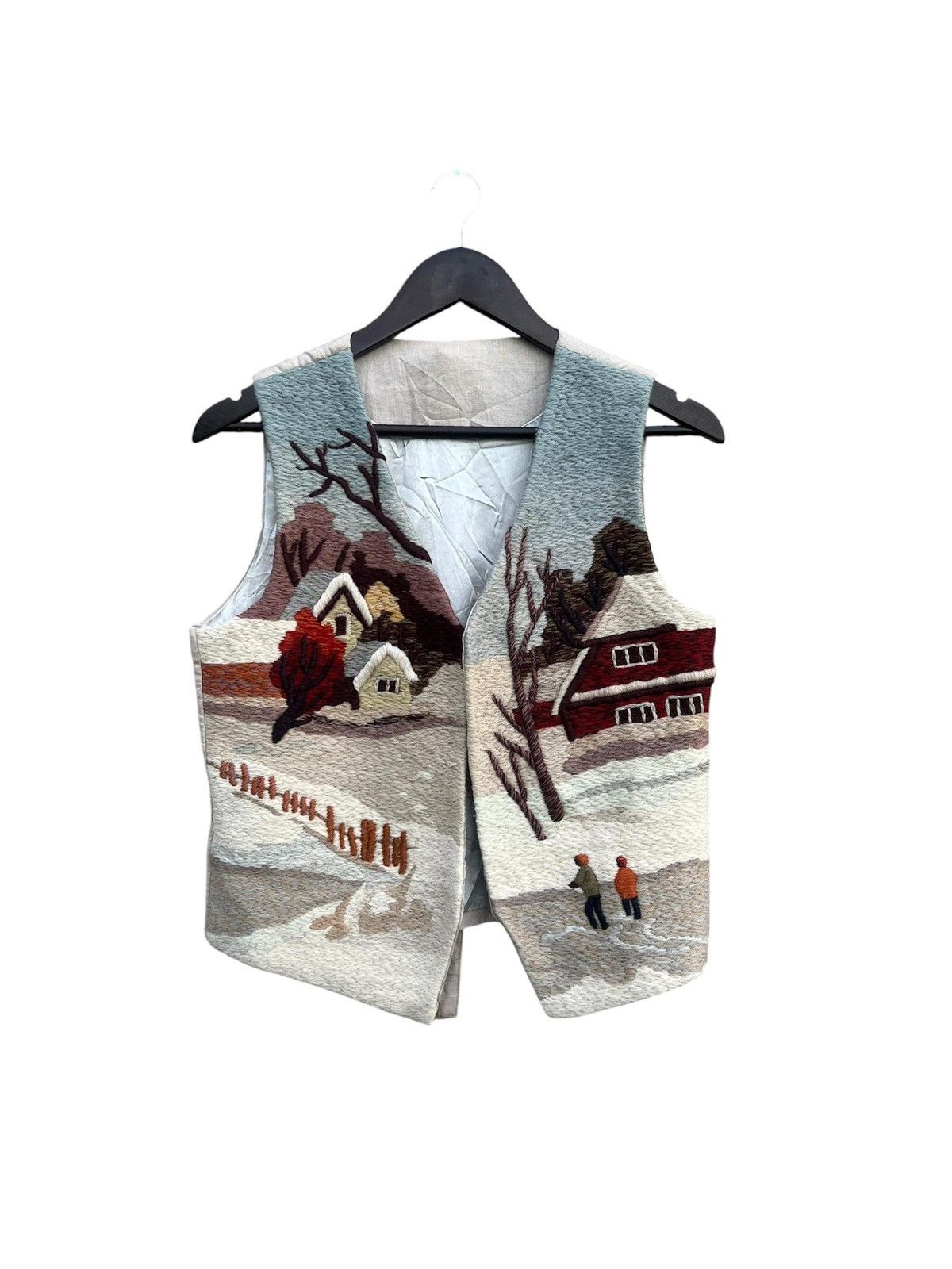 Vintage Vintage Vest Embroidery Knitted Size US S / EU 44-46 / 1 - 1 Thumbnail