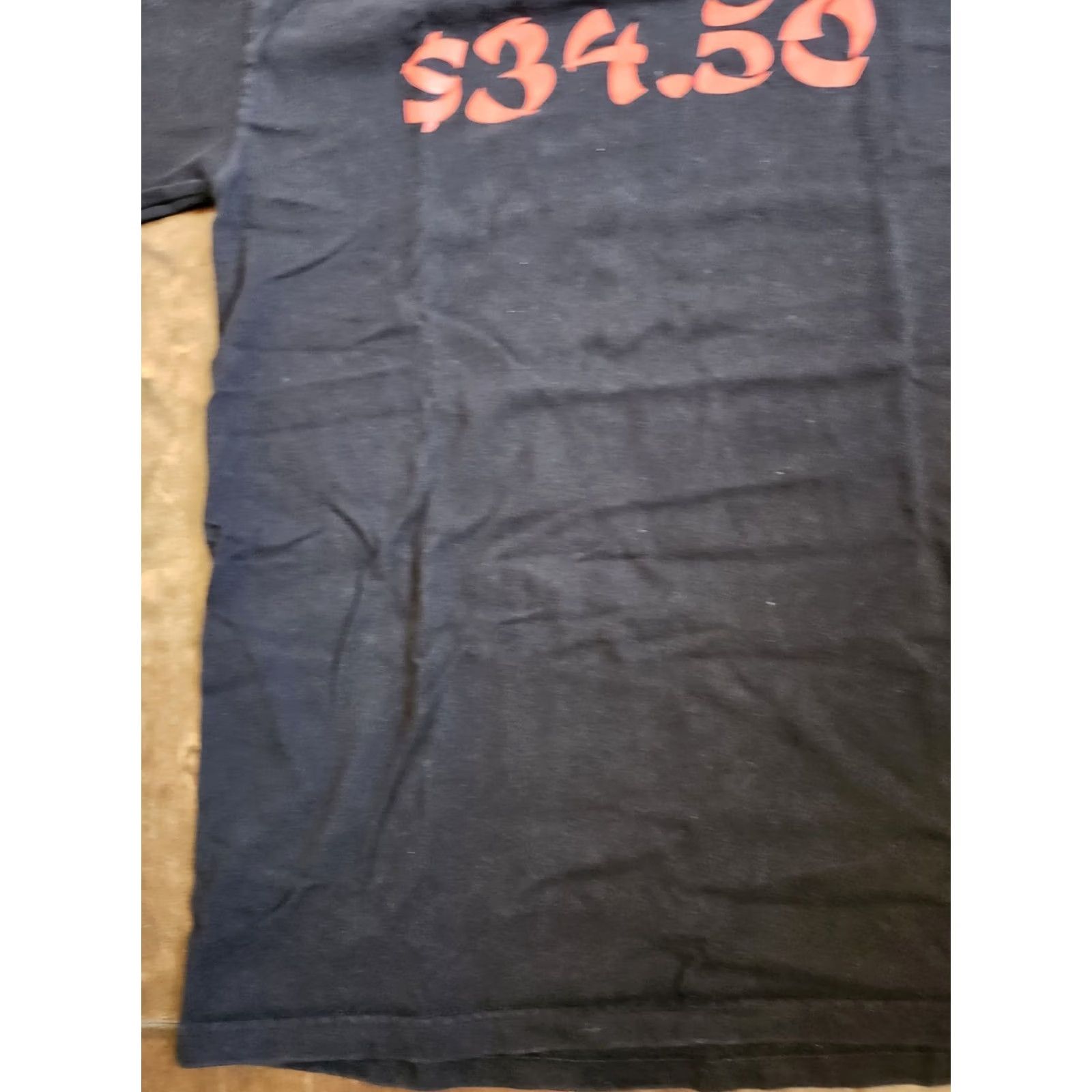 Vintage Russell Peters T-Shirt - Solid Black, Crew Neck, Short Sleeve - Unisex Adults, Size S, 100% Cotton, Basic Tee, Comedy, Romance? Size US S / EU 44-46 / 1 - 3 Thumbnail